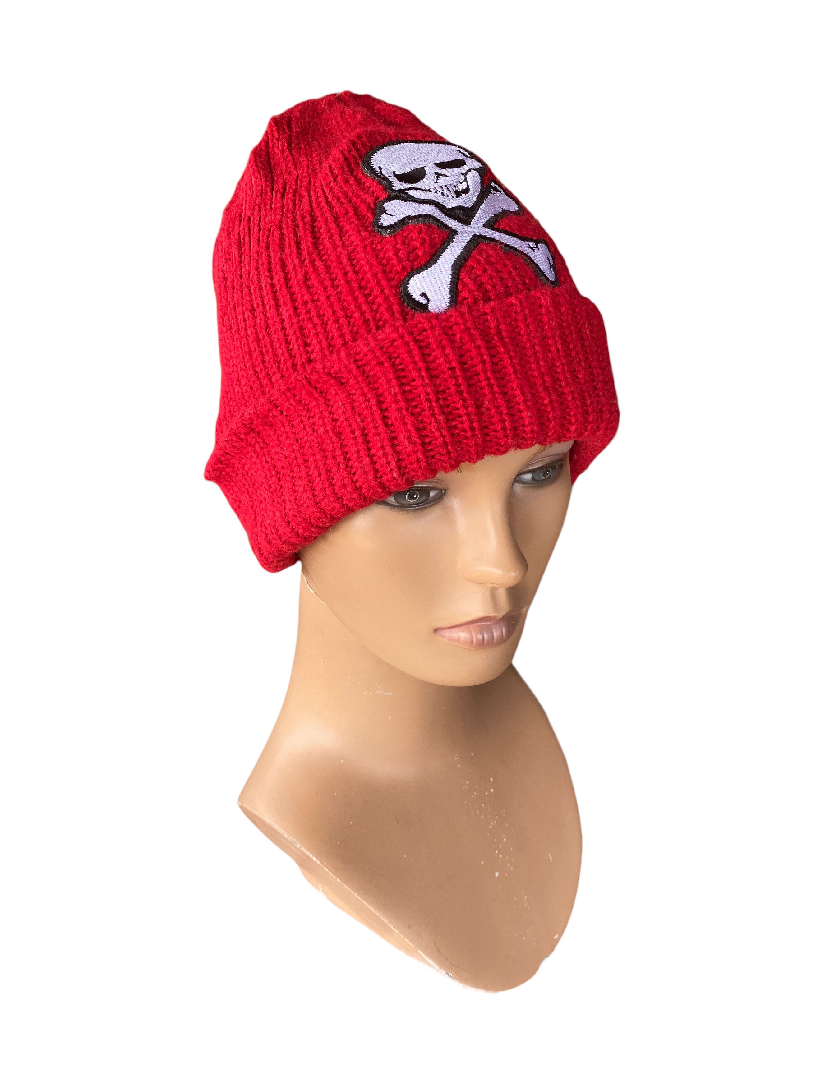 Japanese Brand SKULL Japanese brand beanie hat Size ONE SIZE - 1 Thumbnail