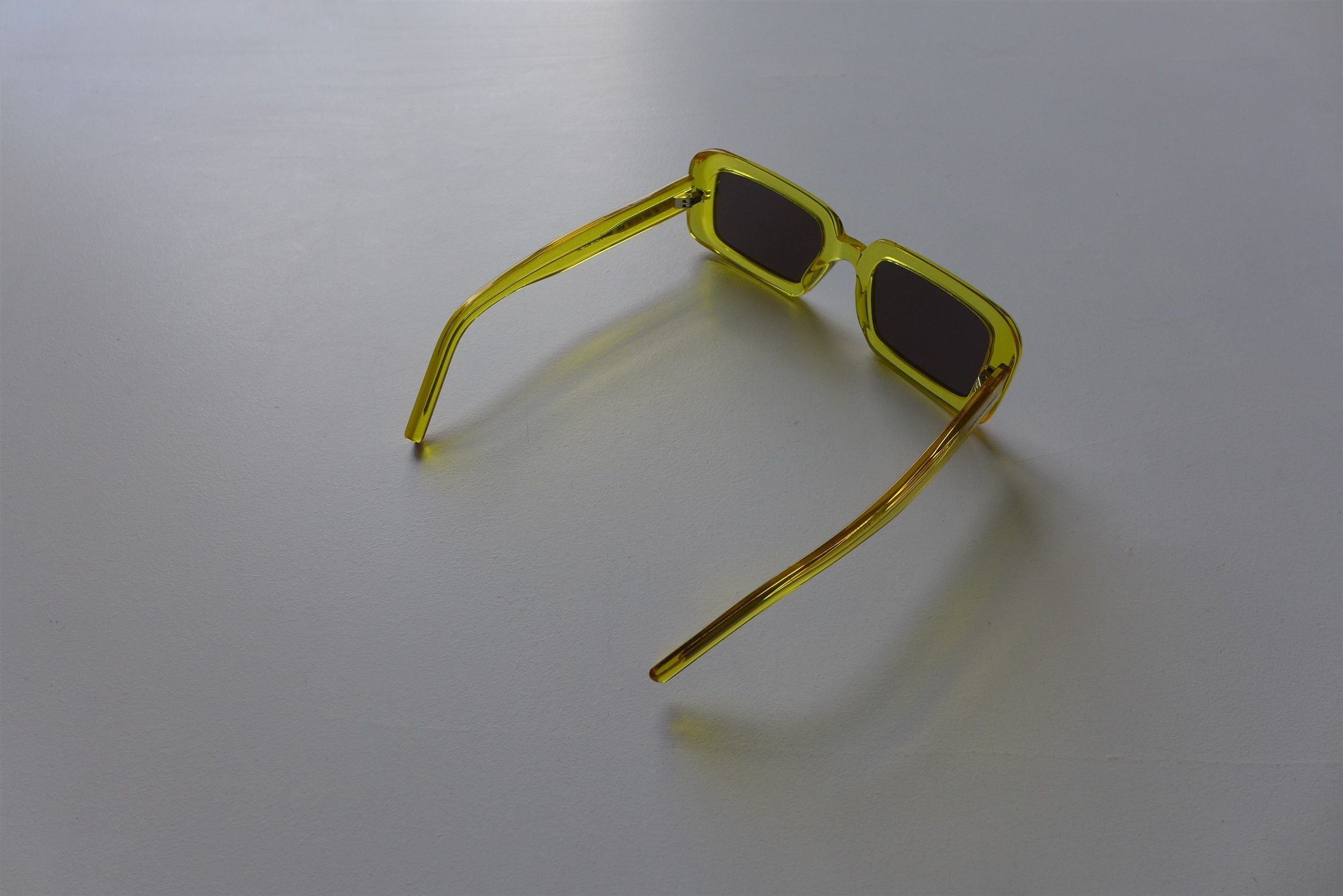 Saint Laurent Paris Saint Laurent SL534 Sunrise Sunglasses - Yellow Acetate Size ONE SIZE - 8 Thumbnail