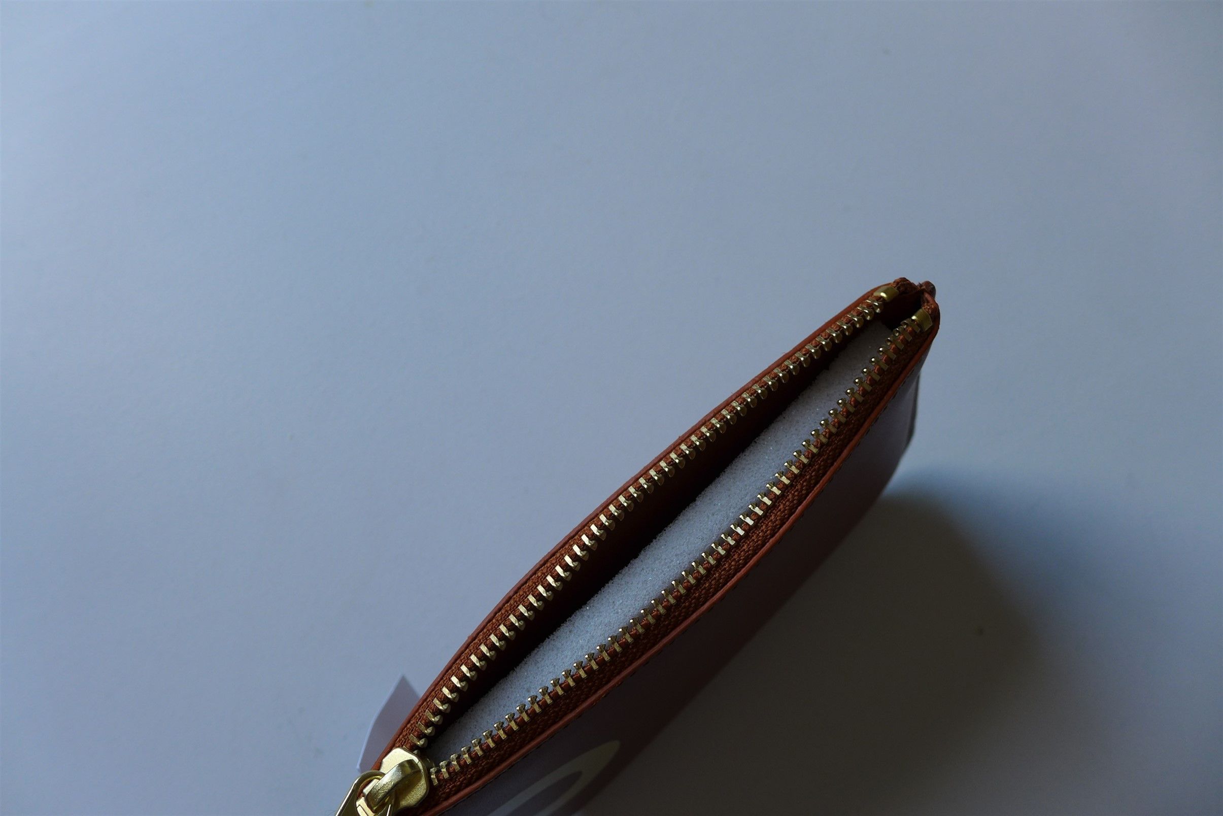 Comme des Garcons Comme des Garcons Ruby Eyes Zip Wallet -- Brown Leather Size ONE SIZE - 8 Thumbnail