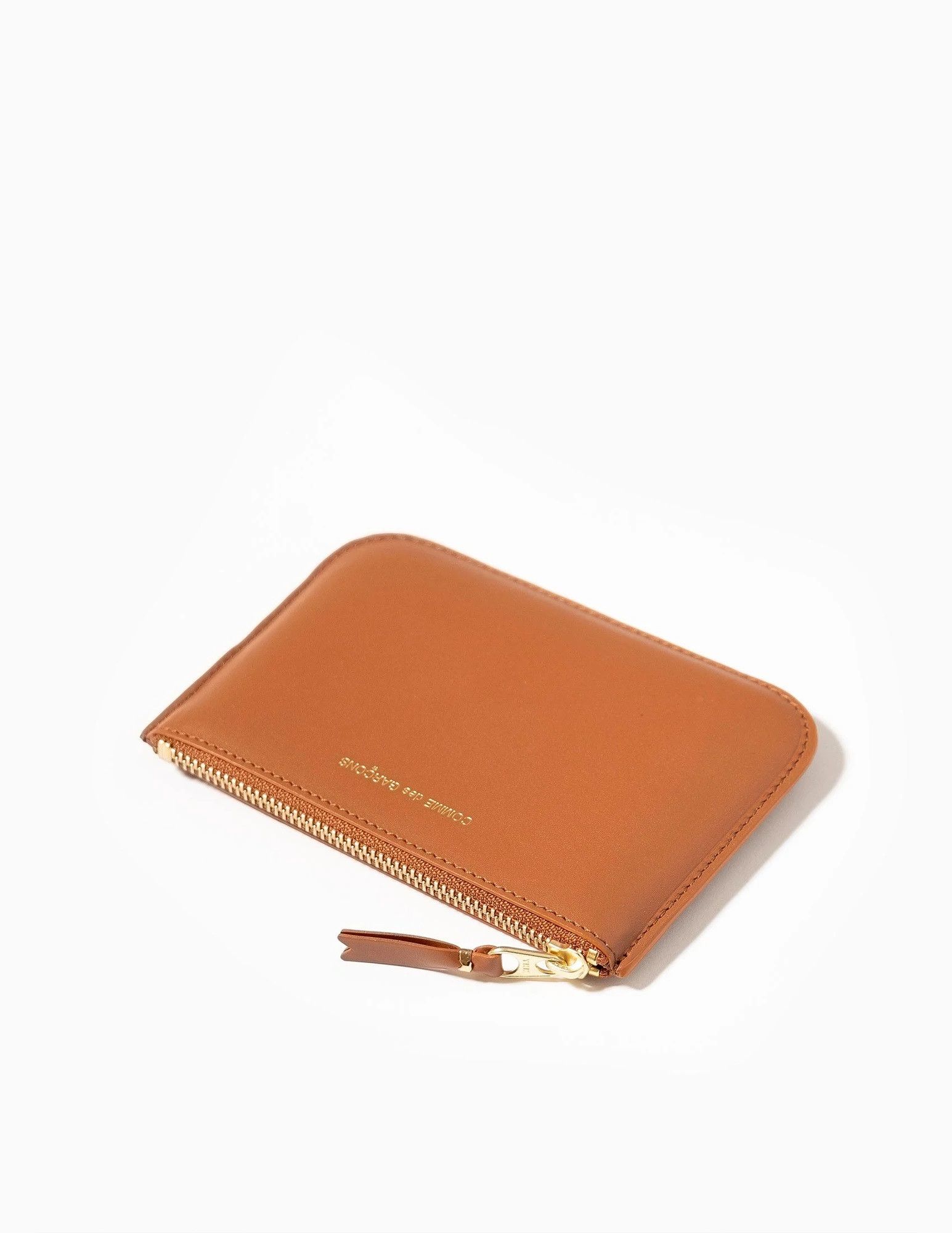 Comme des Garcons Comme des Garcons Ruby Eyes Zip Wallet -- Brown Leather Size ONE SIZE - 3 Thumbnail