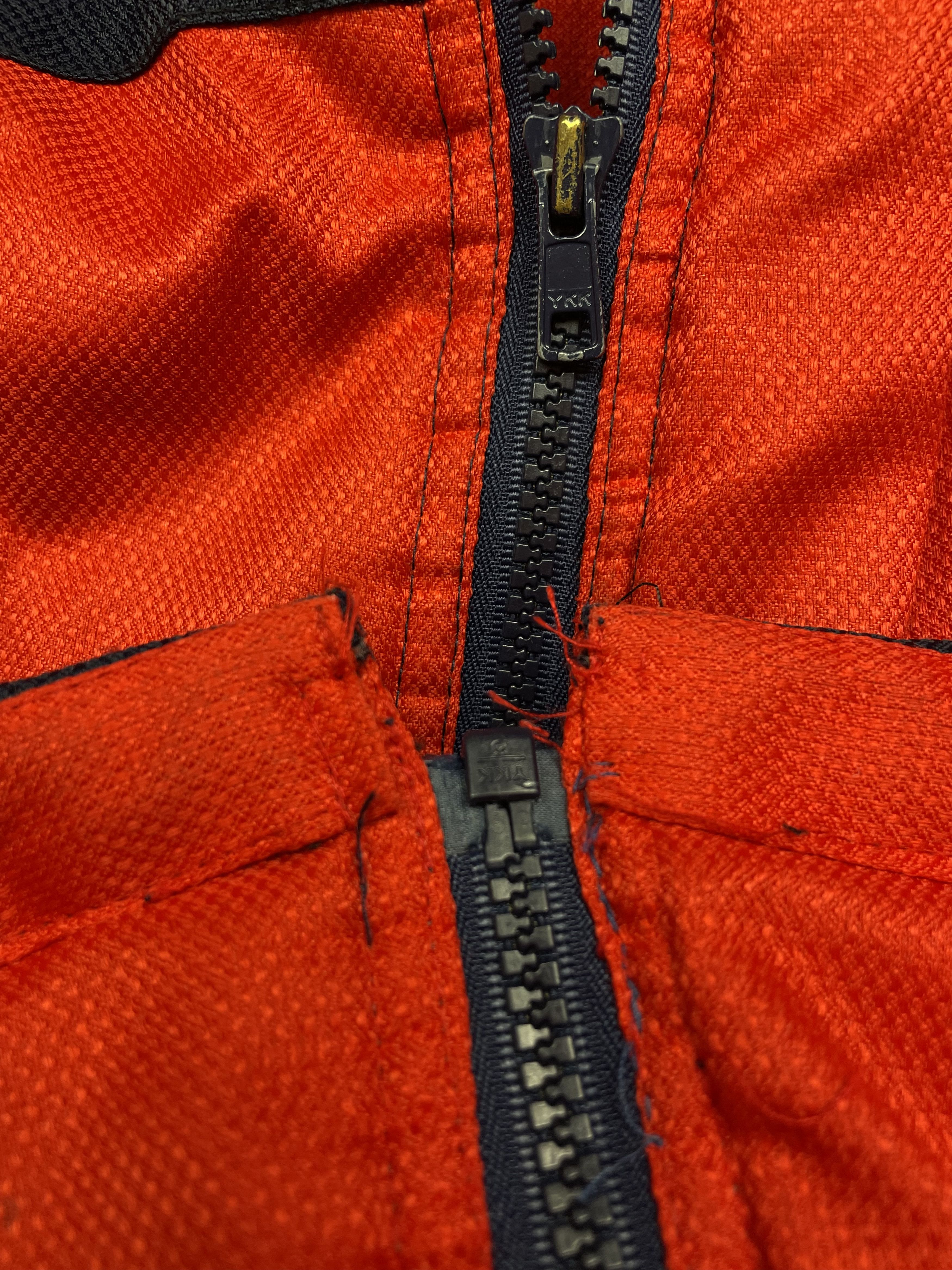 Nike × Vintage Vintage Nike Jacket Two Sided Swoosh Rare Y2K Hype Drill Size US S / EU 44-46 / 1 - 9 Thumbnail