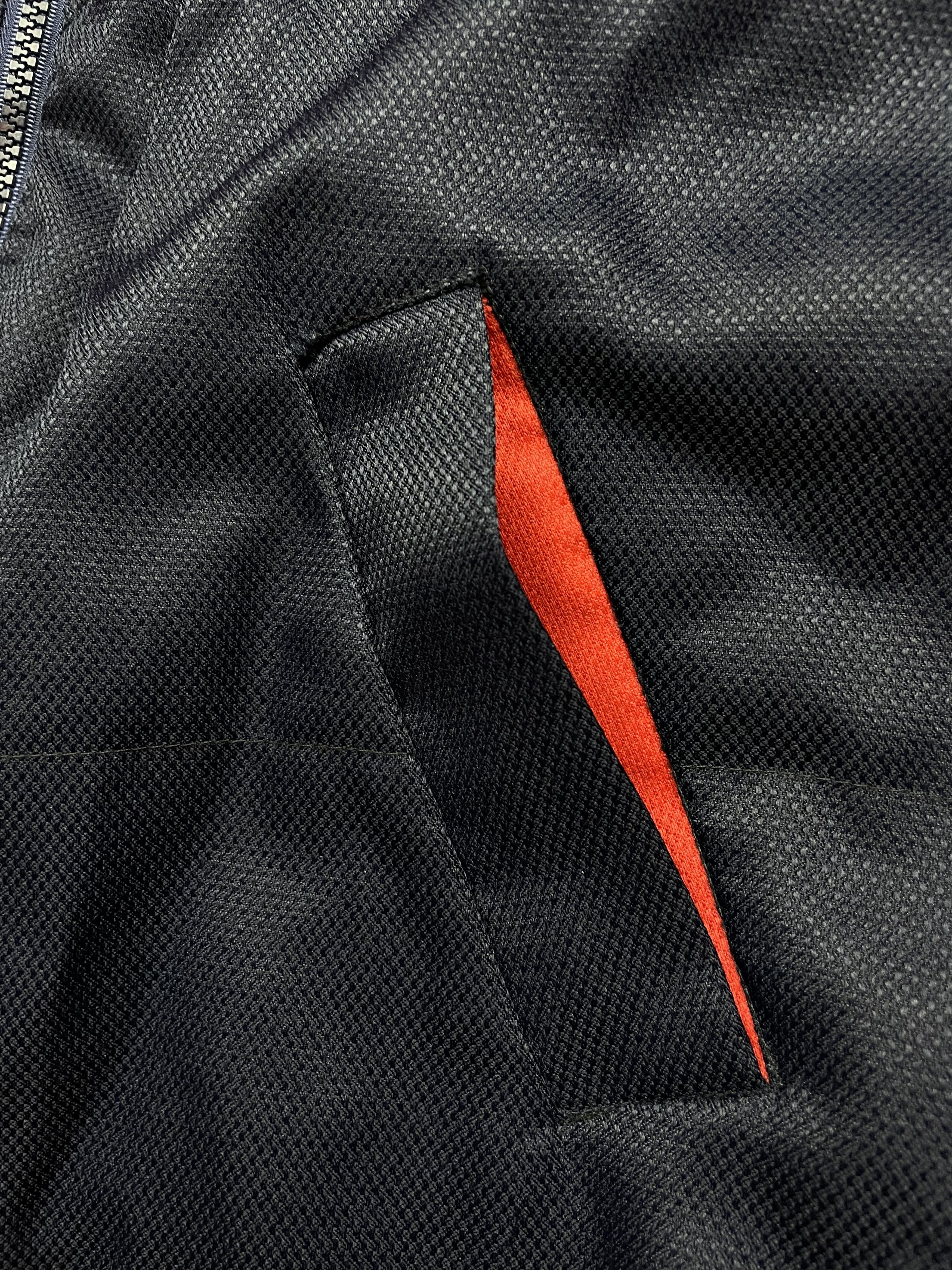 Nike × Vintage Vintage Nike Jacket Two Sided Swoosh Rare Y2K Hype Drill Size US S / EU 44-46 / 1 - 8 Thumbnail