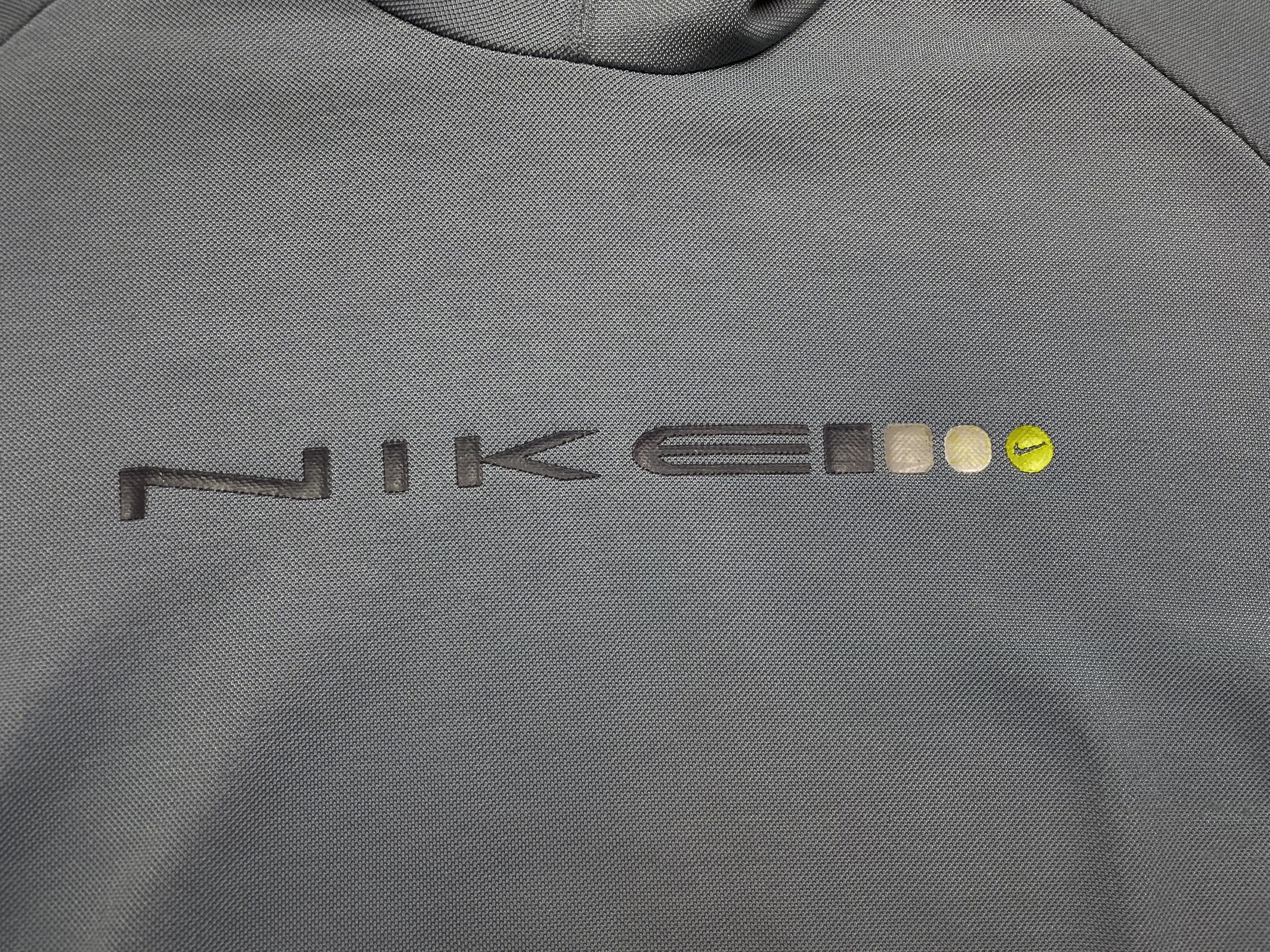 Nike × Vintage Vintage Nike Hooded Fleece Sweatshirt Center Logo Swoosh Size US M / EU 48-50 / 2 - 3 Thumbnail