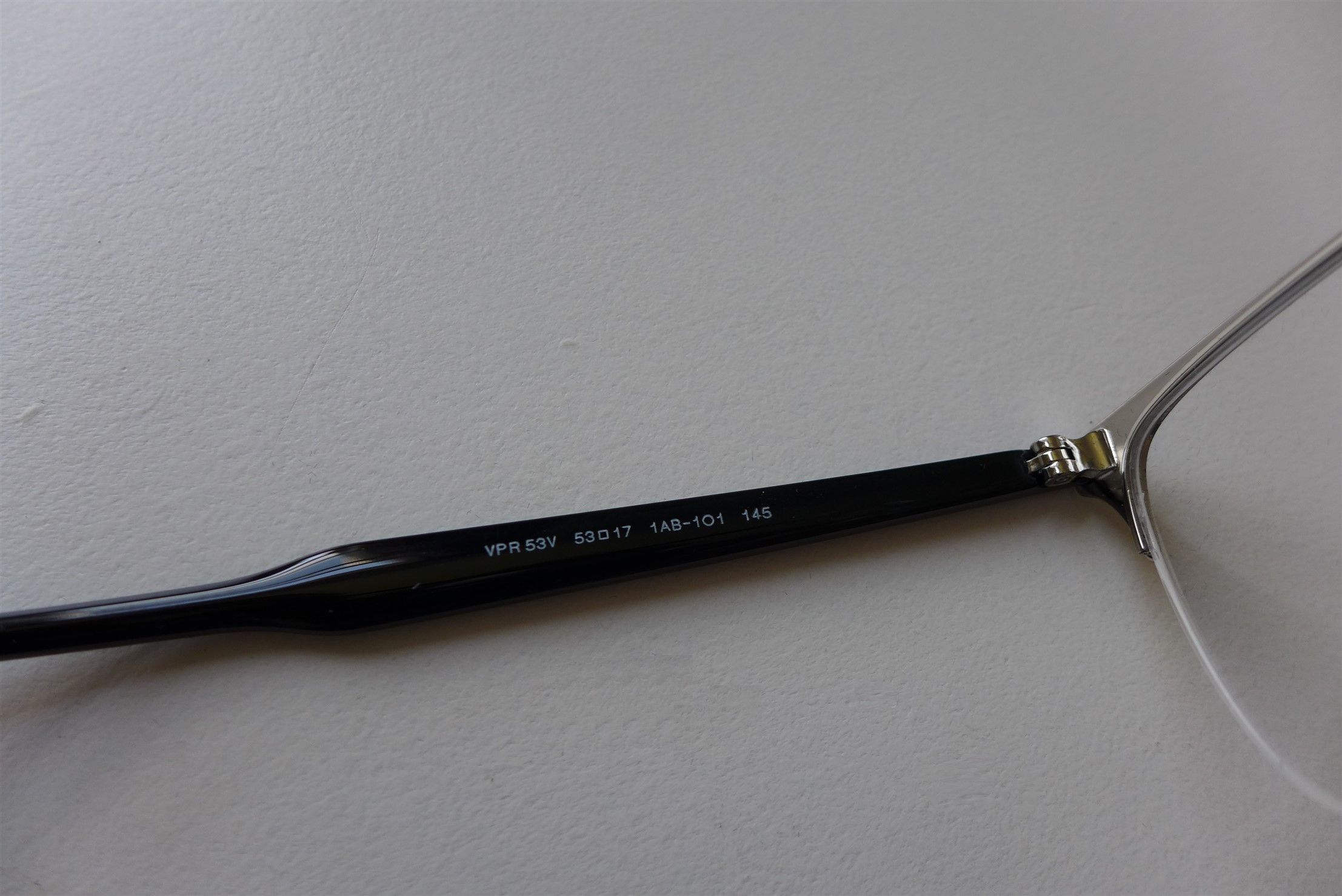 Prada Prada D-Frame Black Acetate Optical Glasses Size ONE SIZE - 12 Thumbnail