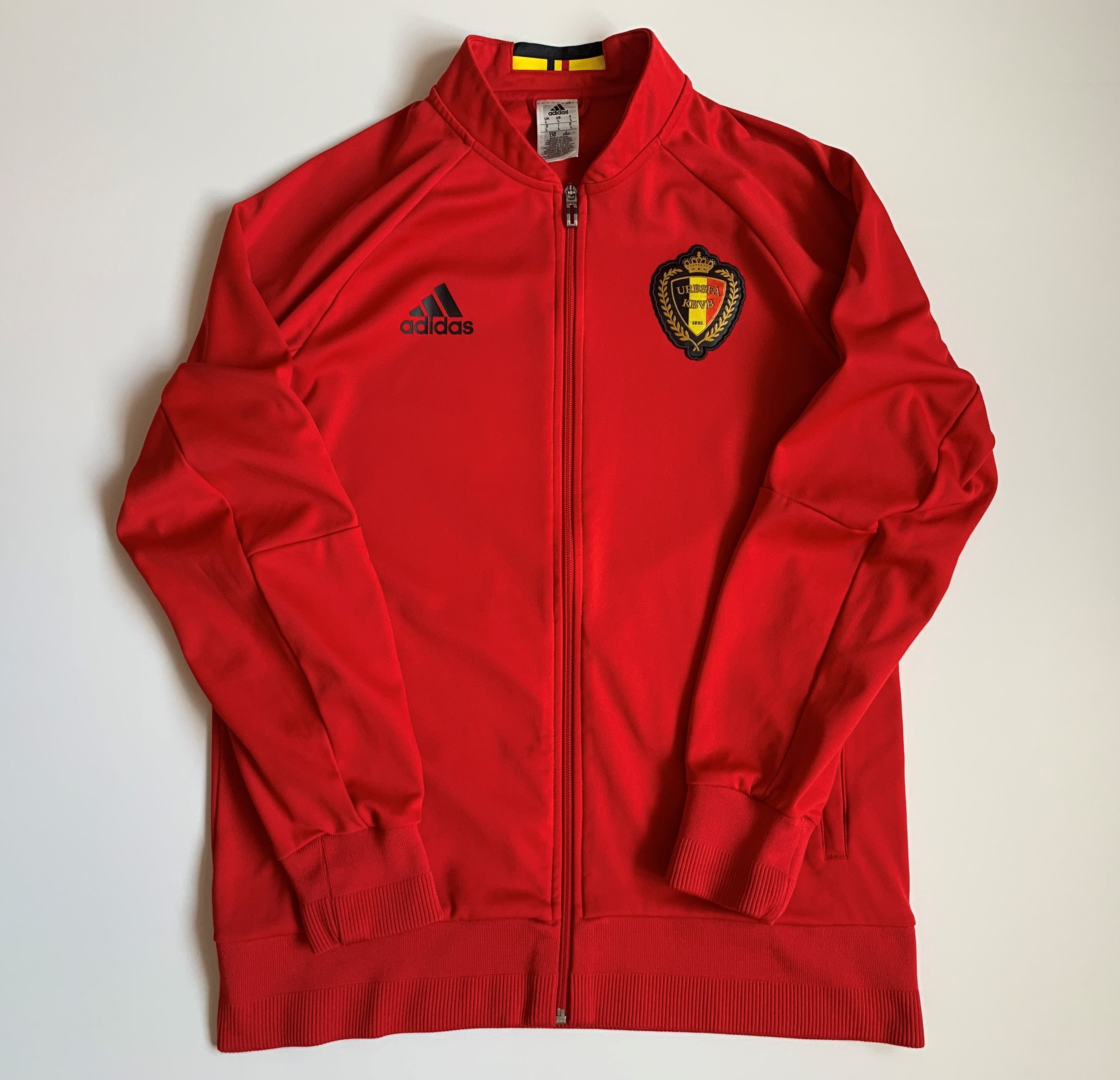 Adidas Adidas Belgium Men's Track Jacket Size US L / EU 52-54 / 3 - 2 Thumbnail