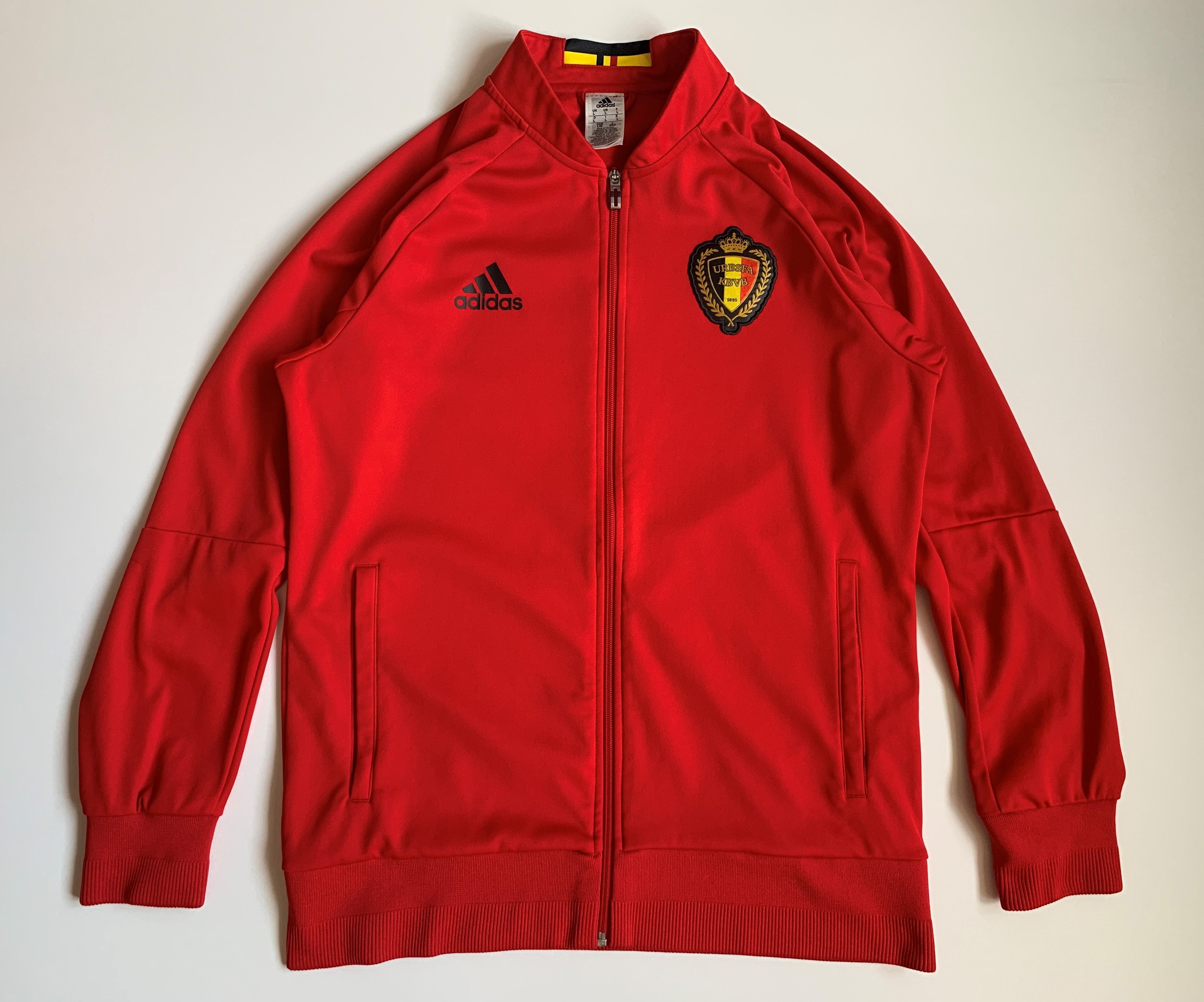 Adidas Adidas Belgium Men's Track Jacket Size US L / EU 52-54 / 3 - 1 Thumbnail