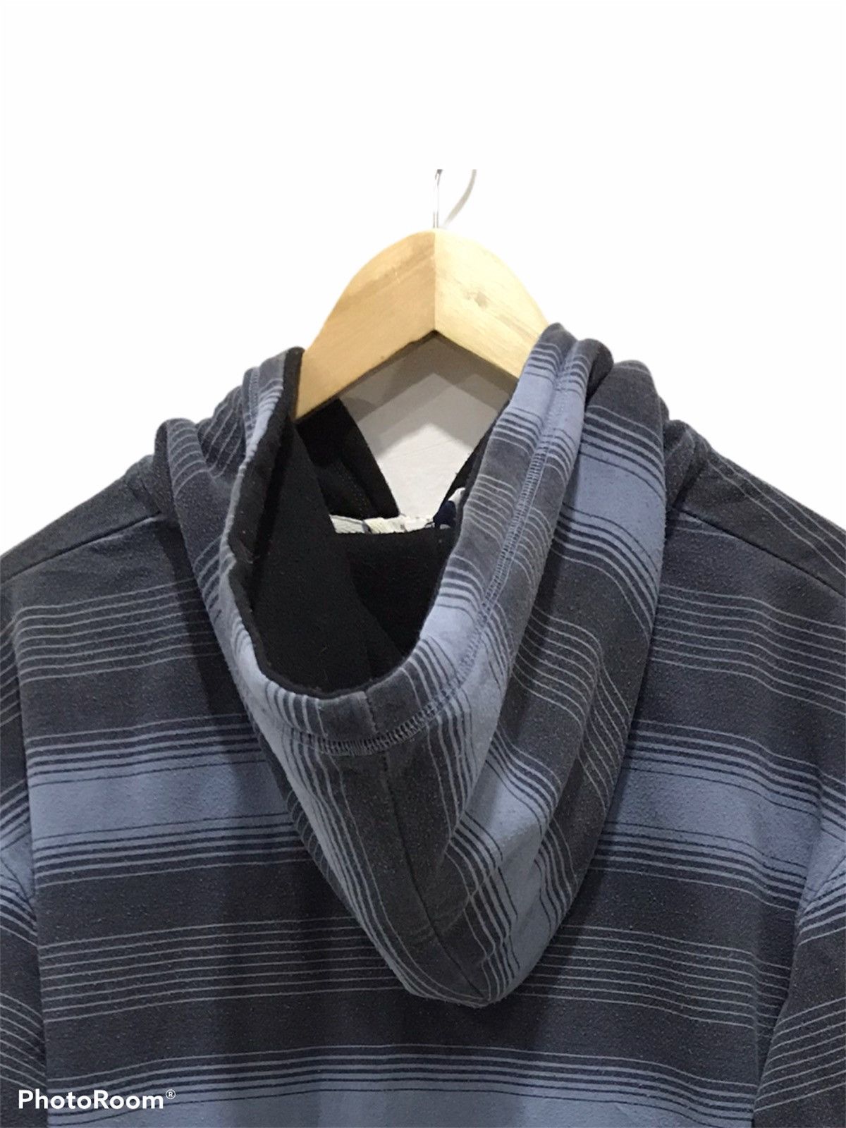 Hang Ten Vtg Hang Ten zipper Hooded striped sweatshirt Size US M / EU 48-50 / 2 - 6 Thumbnail