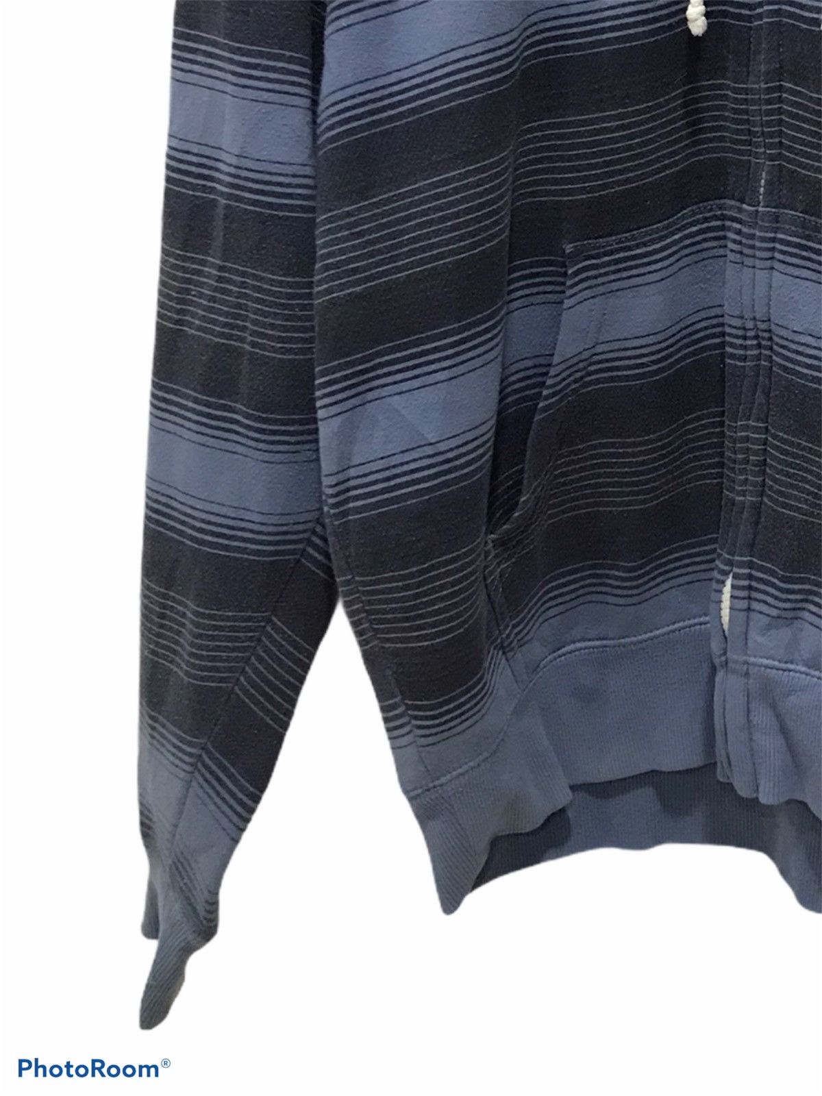 Hang Ten Vtg Hang Ten zipper Hooded striped sweatshirt Size US M / EU 48-50 / 2 - 4 Thumbnail