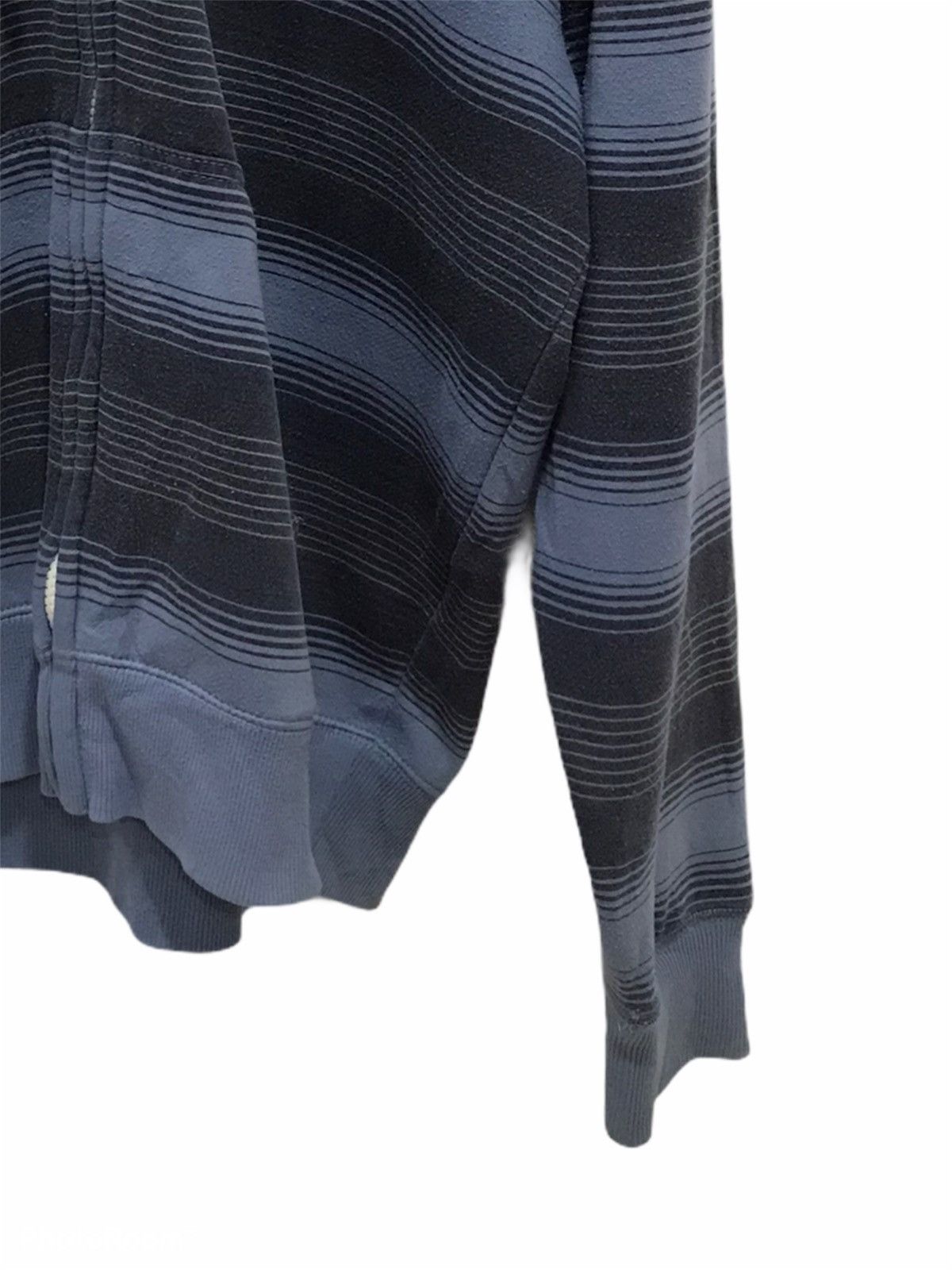 Hang Ten Vtg Hang Ten zipper Hooded striped sweatshirt Size US M / EU 48-50 / 2 - 3 Thumbnail