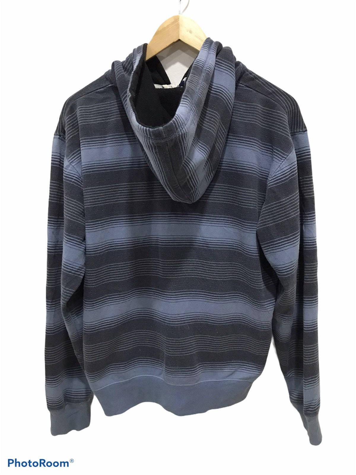 Hang Ten Vtg Hang Ten zipper Hooded striped sweatshirt Size US M / EU 48-50 / 2 - 5 Thumbnail