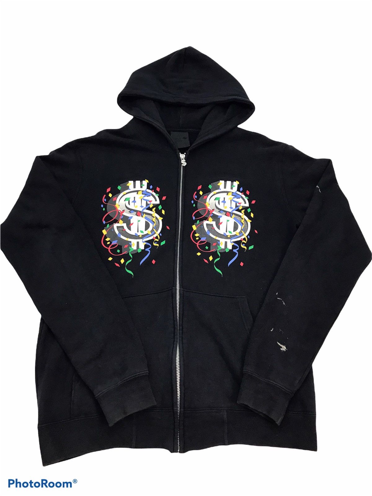 トップス swagger bullet embroidery zip up hoodie Men's Swagger Sweatshirts & Hoodies | Grailed