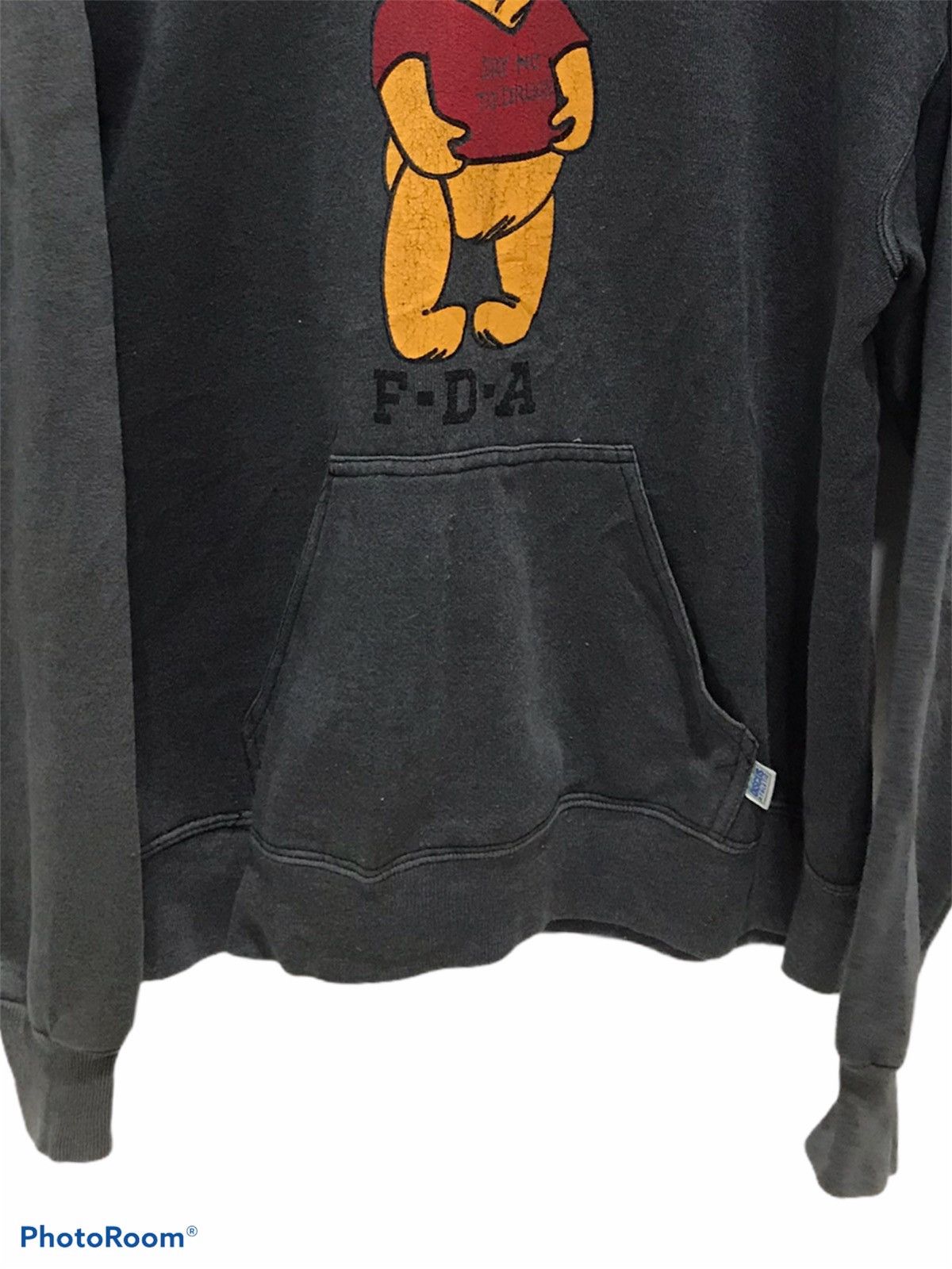 Cartoon Network Vtg Winnie the Pooh FDA hoodie sweatshirt Size US M / EU 48-50 / 2 - 3 Thumbnail
