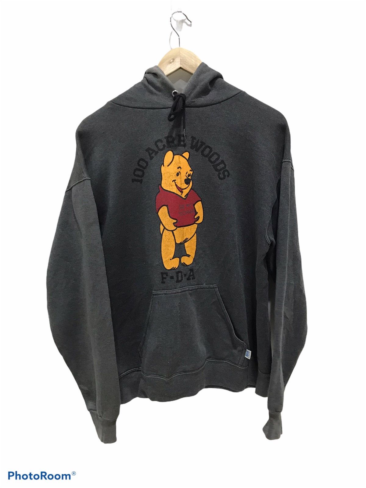Cartoon Network Vtg Winnie the Pooh FDA hoodie sweatshirt Size US M / EU 48-50 / 2 - 1 Thumbnail