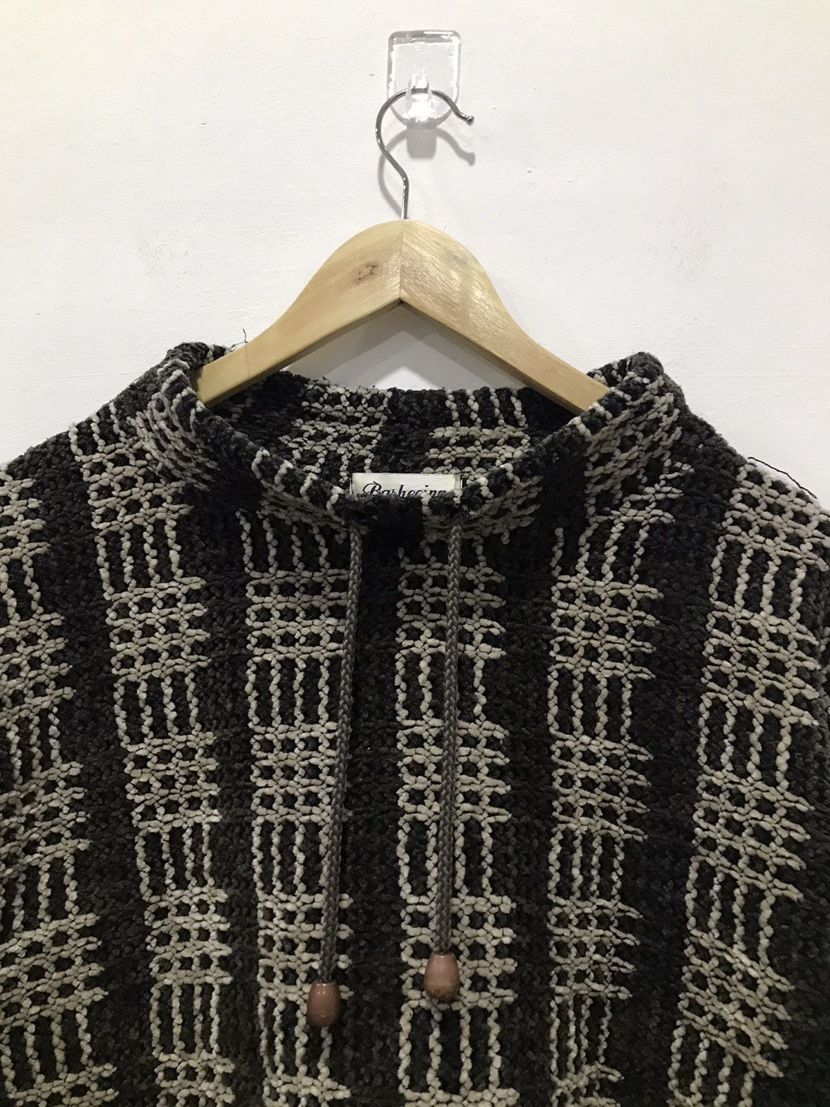 Japanese Brand Vintage Bachecing plaid knitted knitwear Size US L / EU 52-54 / 3 - 3 Thumbnail