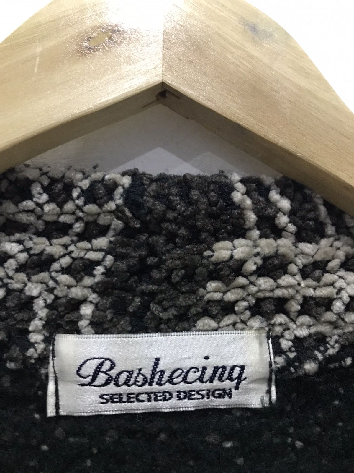 Japanese Brand Vintage Bachecing plaid knitted knitwear Size US L / EU 52-54 / 3 - 14 Thumbnail