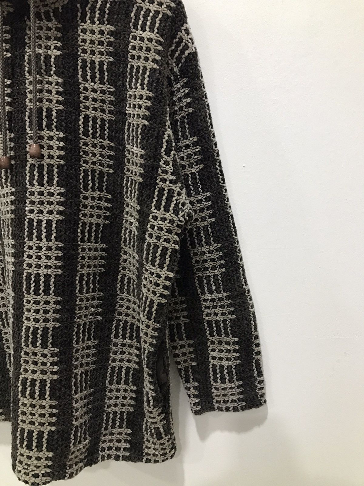 Japanese Brand Vintage Bachecing plaid knitted knitwear Size US L / EU 52-54 / 3 - 4 Thumbnail