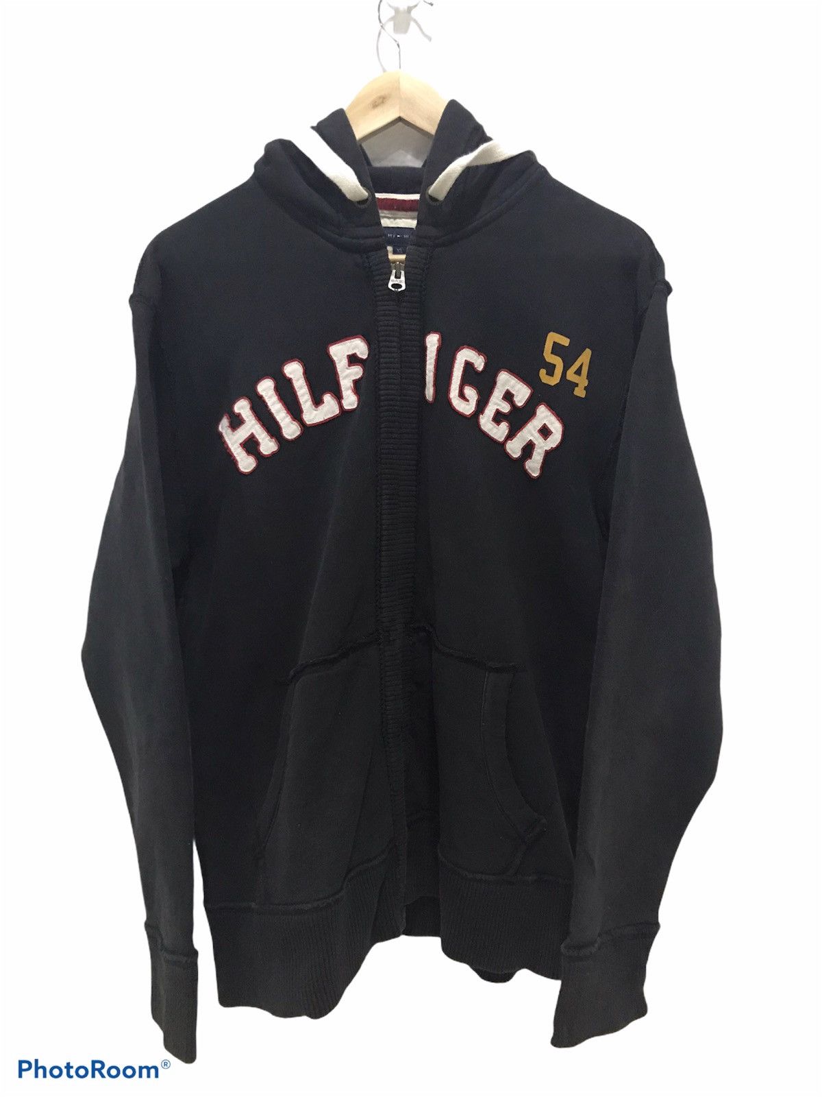 Tommy Hilfiger Tommy Hilfiger spellout heavy hooded sweatshirt Size US M / EU 48-50 / 2 - 1 Thumbnail