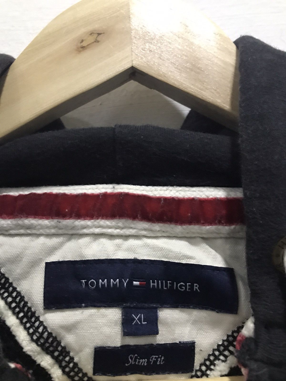 Tommy Hilfiger Tommy Hilfiger spellout heavy hooded sweatshirt Size US M / EU 48-50 / 2 - 17 Thumbnail
