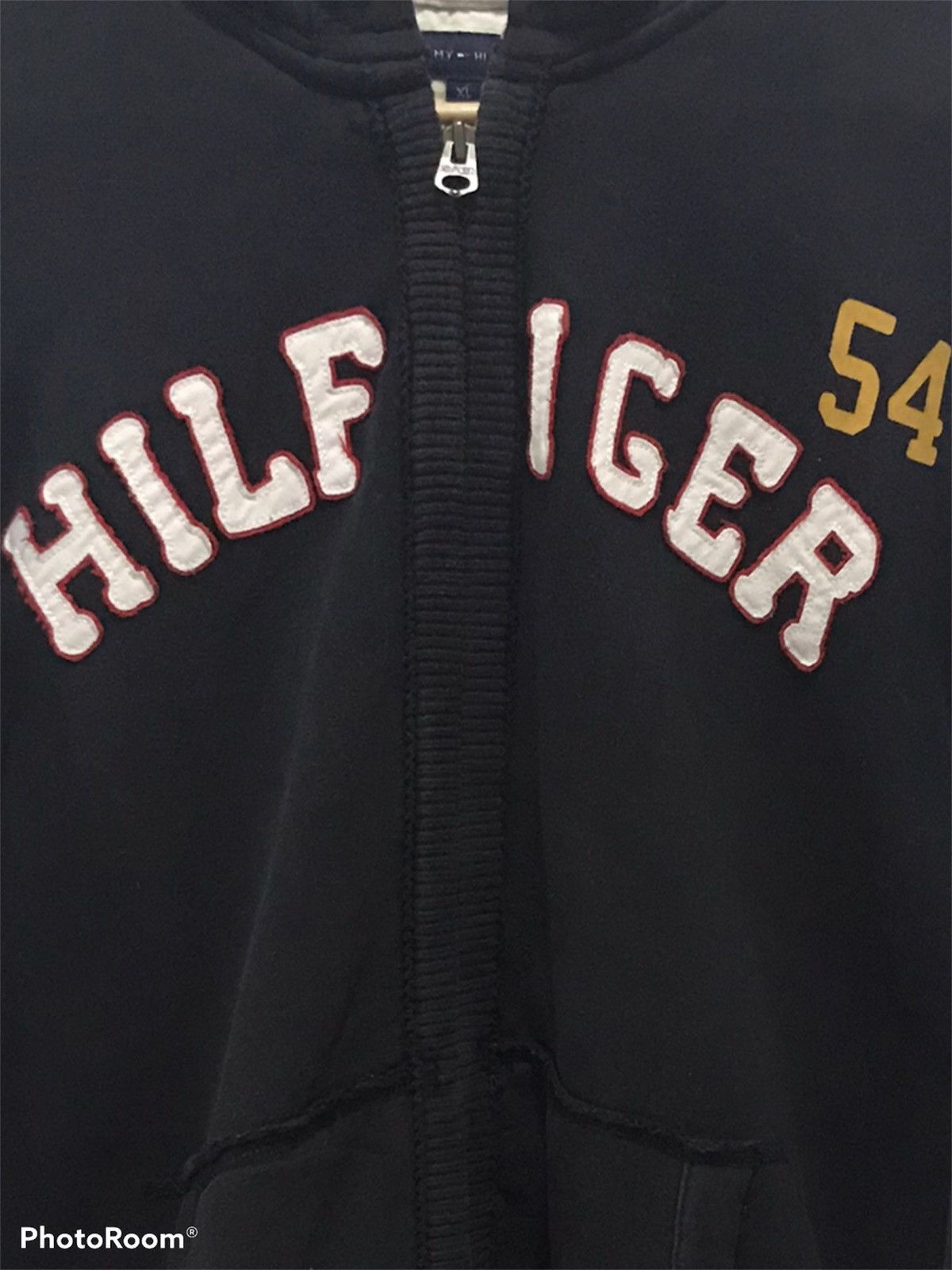 Tommy Hilfiger Tommy Hilfiger spellout heavy hooded sweatshirt Size US M / EU 48-50 / 2 - 2 Thumbnail