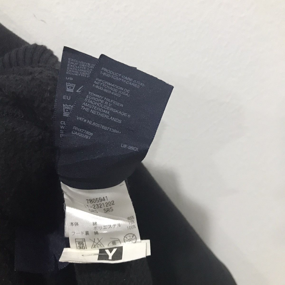 Tommy Hilfiger Tommy Hilfiger spellout heavy hooded sweatshirt Size US M / EU 48-50 / 2 - 22 Thumbnail