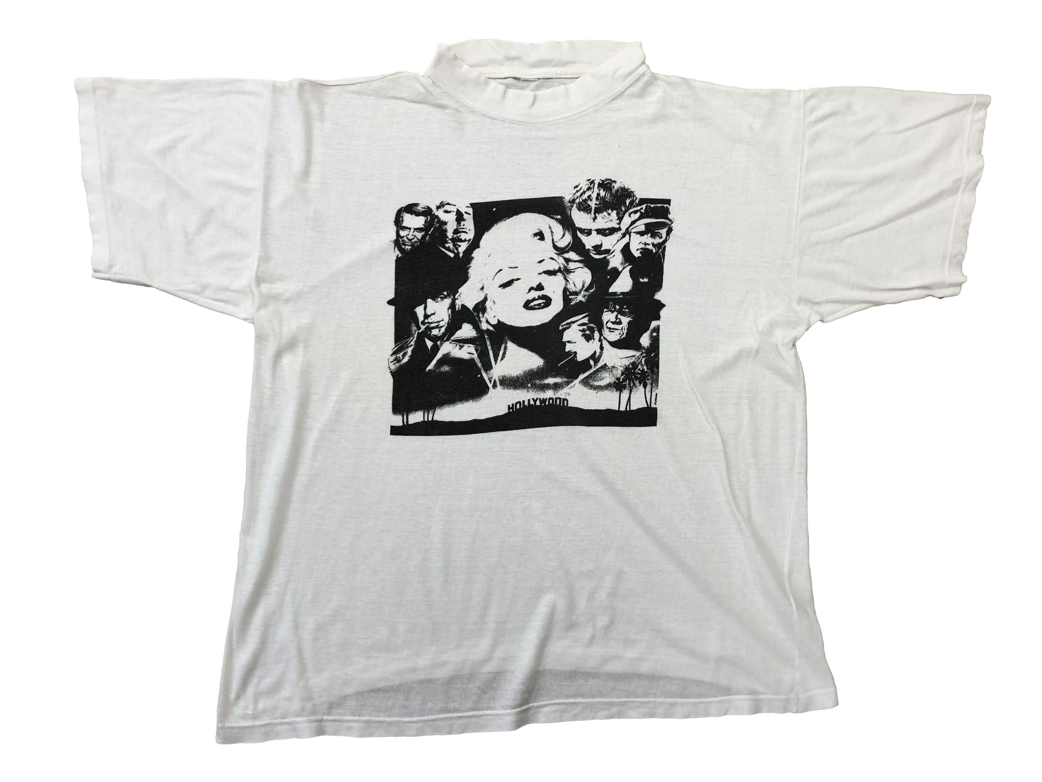 Vintage Vintage Hollywood Tee Movie Rare Shirt Madonna Hype Size US XL / EU 56 / 4 - 1 Thumbnail