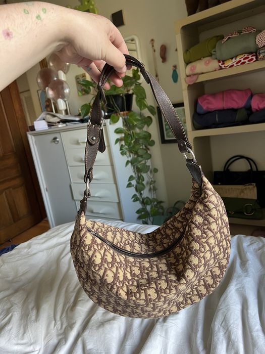 Dior Vintage Dior Monogrammed Hobo Bag Grailed