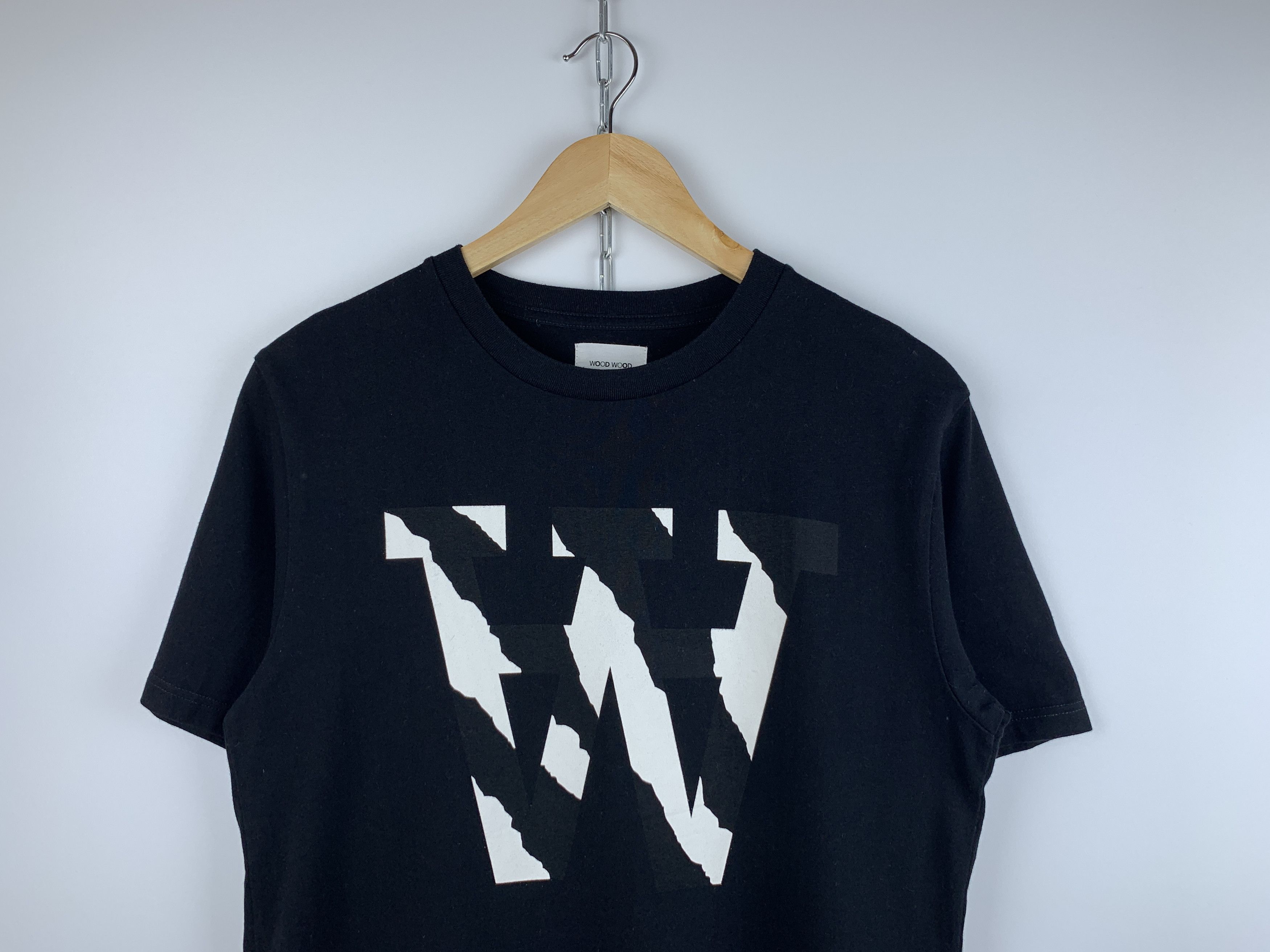 Wood Wood Wood Wood Double A Short Sleeve T-shirt Size US XS / EU 42 / 0 - 1 Thumbnail
