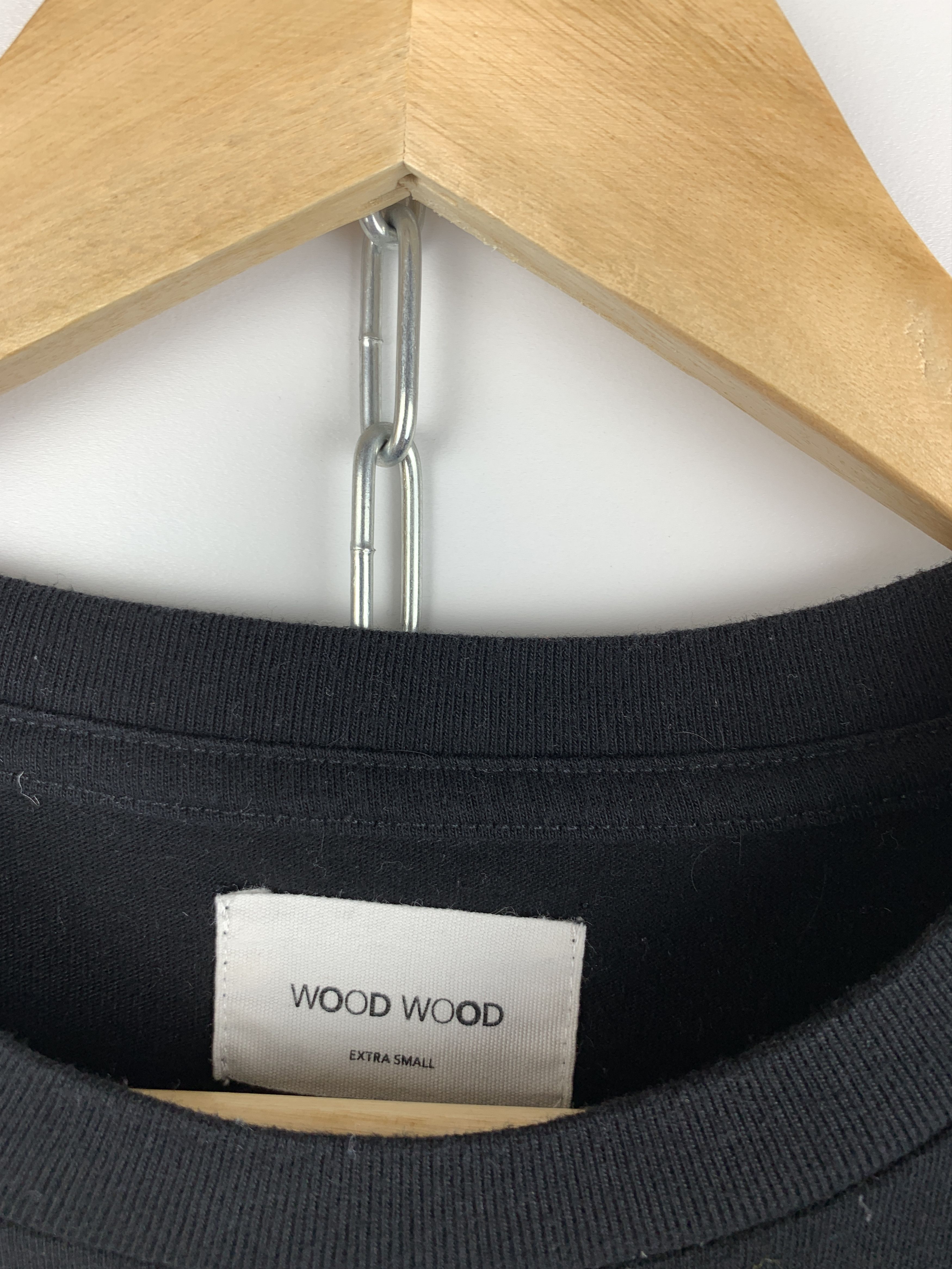 Wood Wood Wood Wood Double A Short Sleeve T-shirt Size US XS / EU 42 / 0 - 6 Thumbnail