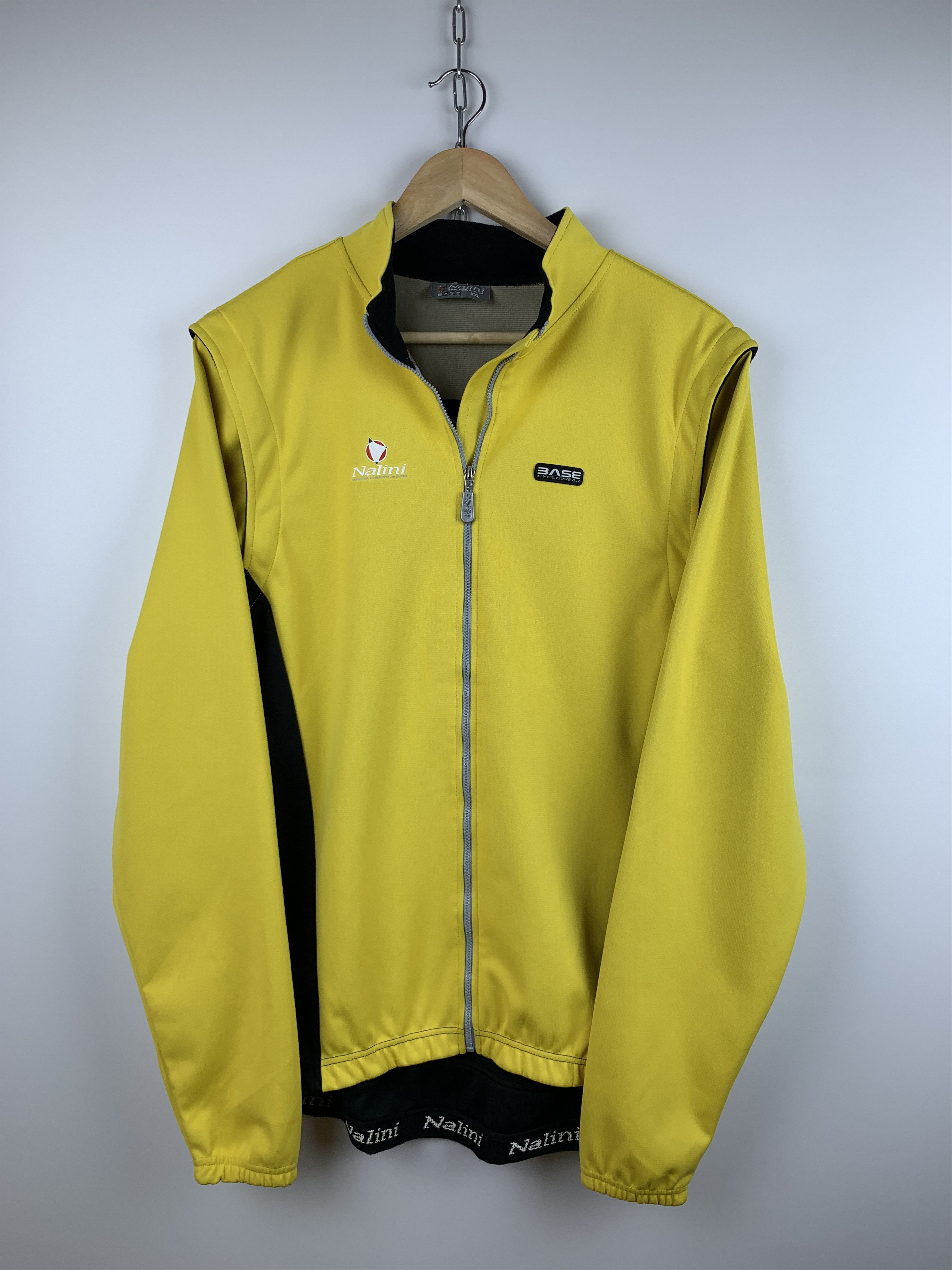 Bicycle Nalini Base MantoVent Cycling Full Zip 2 in 1 Jacket + Vest Size US XXL / EU 58 / 5 - 6 Thumbnail
