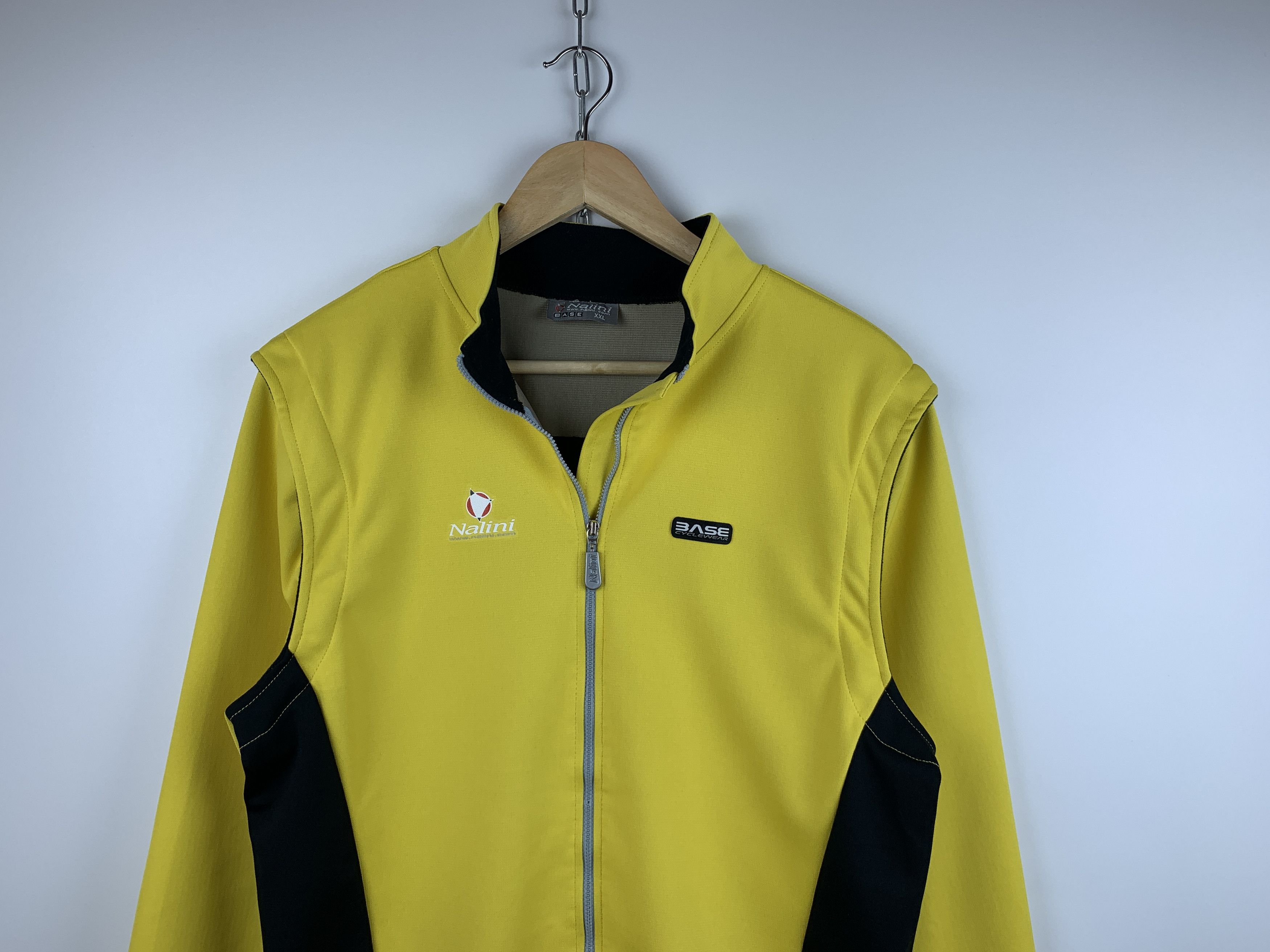 Bicycle Nalini Base MantoVent Cycling Full Zip 2 in 1 Jacket + Vest Size US XXL / EU 58 / 5 - 2 Thumbnail