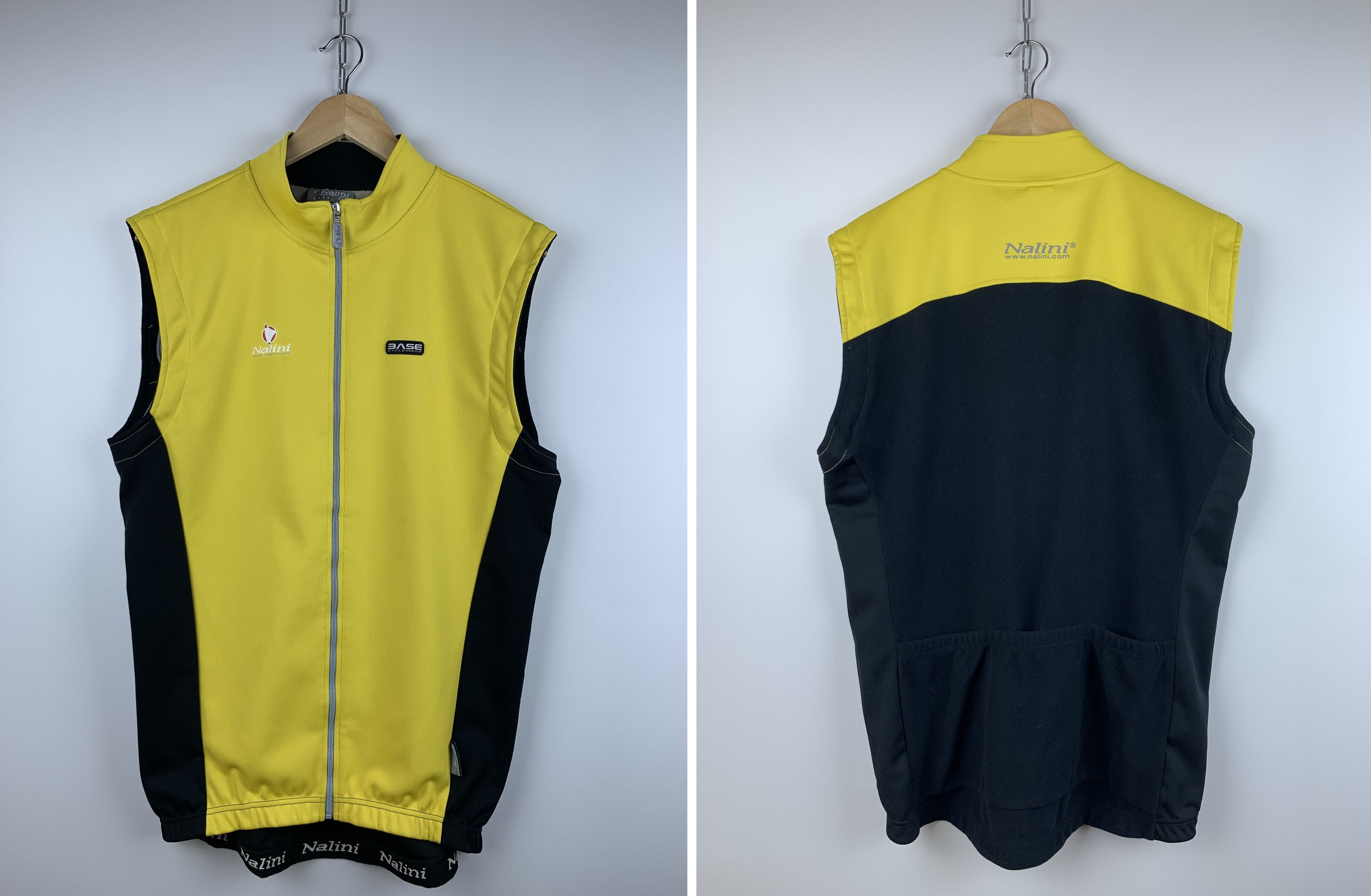 Bicycle Nalini Base MantoVent Cycling Full Zip 2 in 1 Jacket + Vest Size US XXL / EU 58 / 5 - 11 Thumbnail