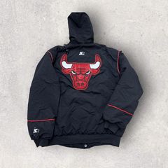 Vintage VTG 90's Chicago Bulls NBA warm up champion bomber jacket