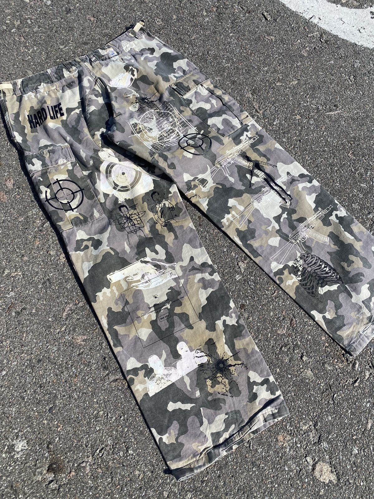 Other Custom Cargo Rap Pants Size US 34 / EU 50 - 5 Thumbnail