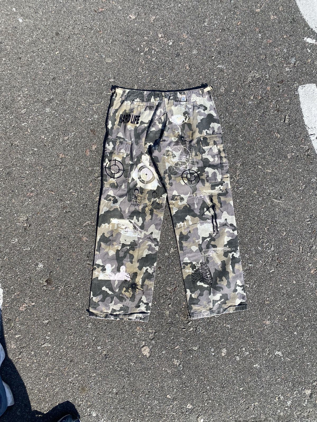 Other Custom Cargo Rap Pants Size US 34 / EU 50 - 2 Thumbnail