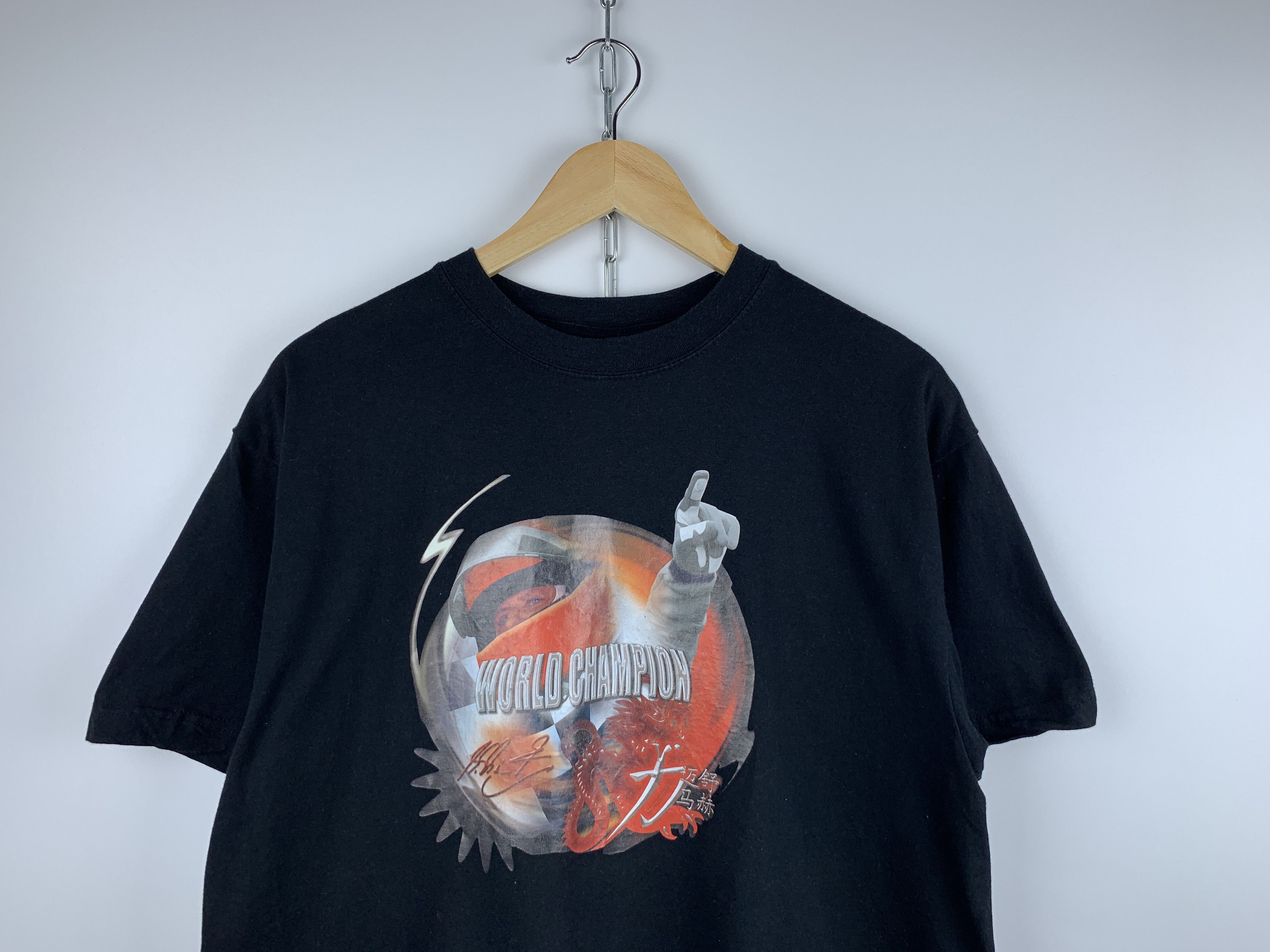 Ferrari F1 Michael Schumacher Formula 1 Red Dragon T-shirt Size US L / EU 52-54 / 3 - 1 Thumbnail