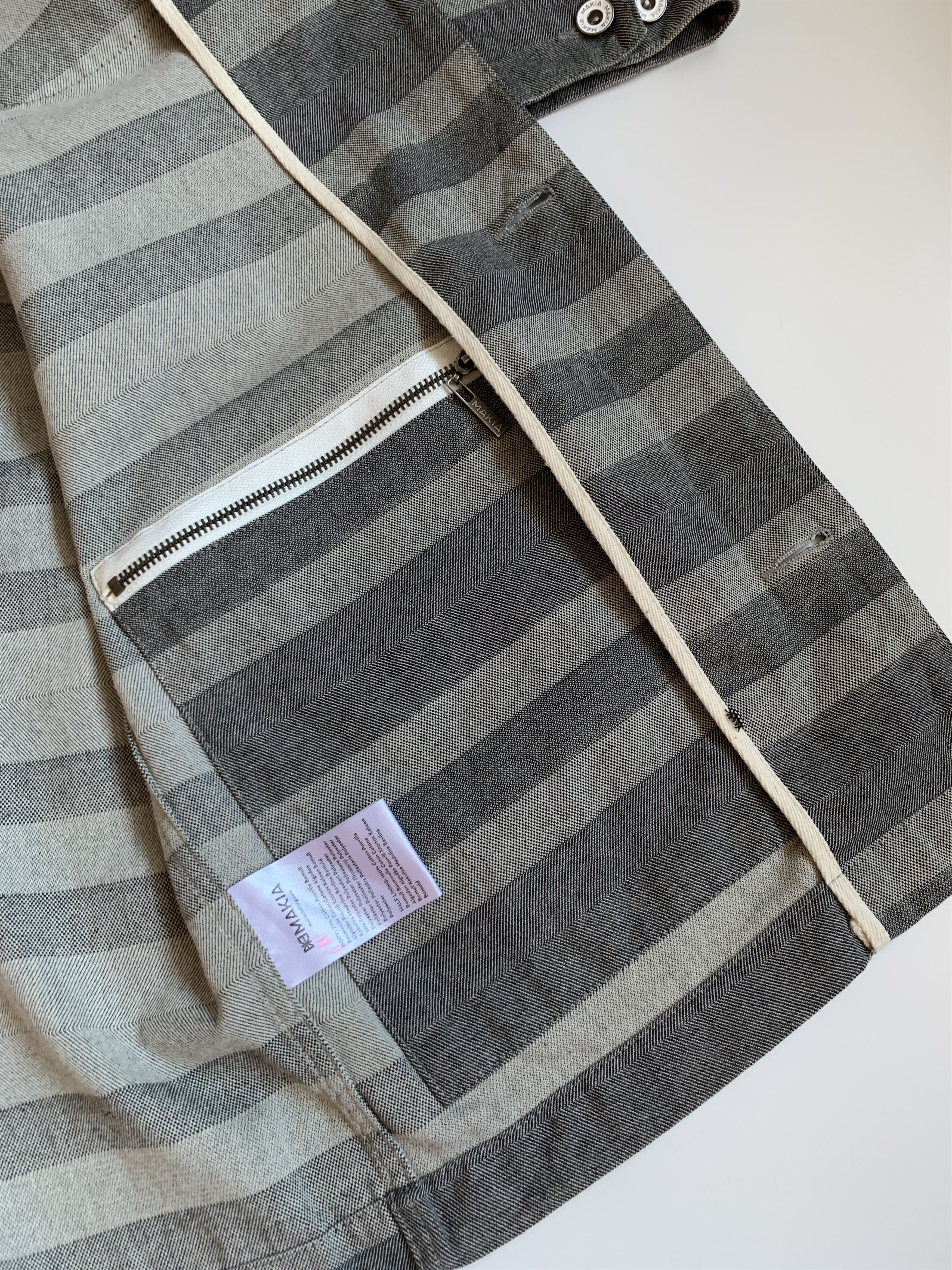 Makia Makia Men's Striped Jacket Size US XL / EU 56 / 4 - 9 Thumbnail