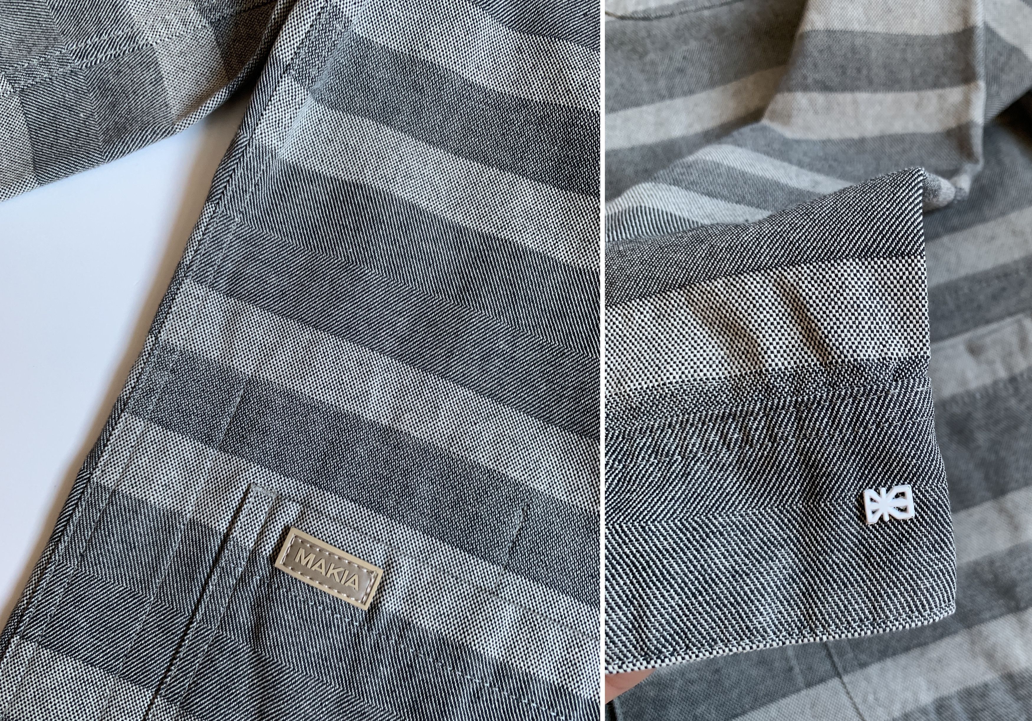 Makia Makia Men's Striped Jacket Size US XL / EU 56 / 4 - 6 Thumbnail