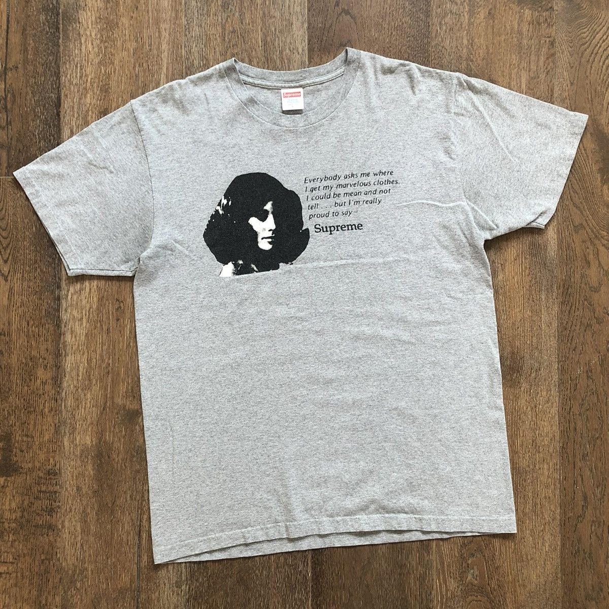 Supreme mean tee discount