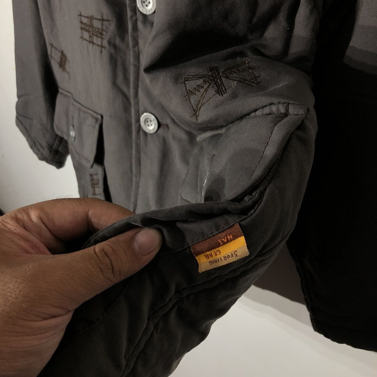 Hai Sporting Gear 🔥90’s VINTAGE HIKORY CHORE JACKET HAI SPORTING GEAR Size US M / EU 48-50 / 2 - 7 Thumbnail