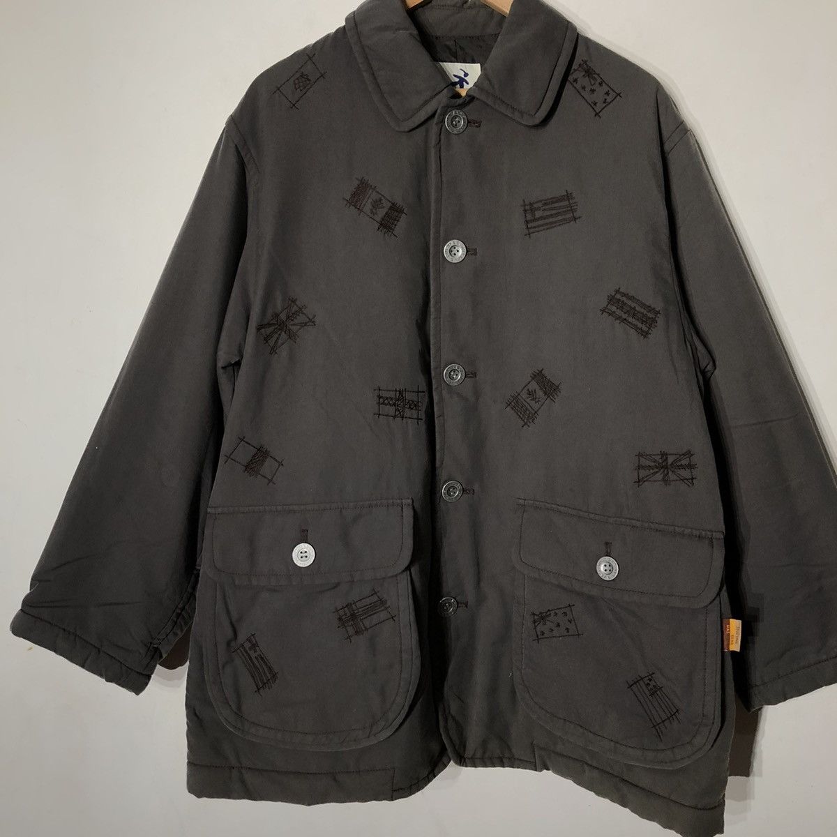 Hai Sporting Gear 🔥90’s VINTAGE HIKORY CHORE JACKET HAI SPORTING GEAR Size US M / EU 48-50 / 2 - 6 Thumbnail