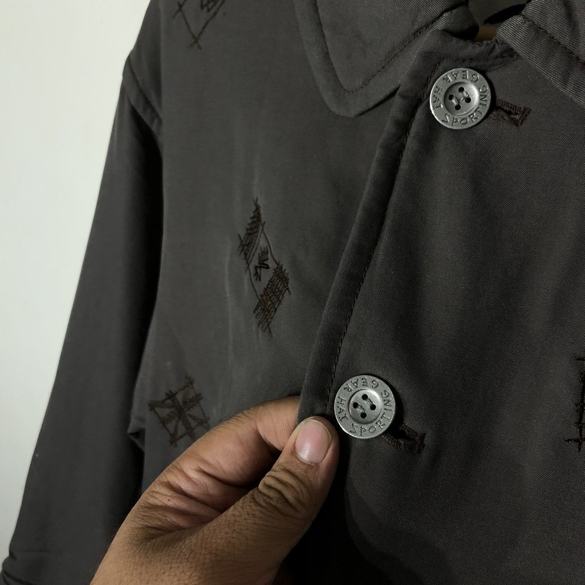 Hai Sporting Gear 🔥90’s VINTAGE HIKORY CHORE JACKET HAI SPORTING GEAR Size US M / EU 48-50 / 2 - 8 Thumbnail