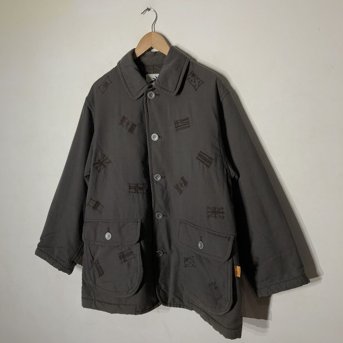 Hai Sporting Gear 🔥90’s VINTAGE HIKORY CHORE JACKET HAI SPORTING GEAR Size US M / EU 48-50 / 2 - 2 Thumbnail