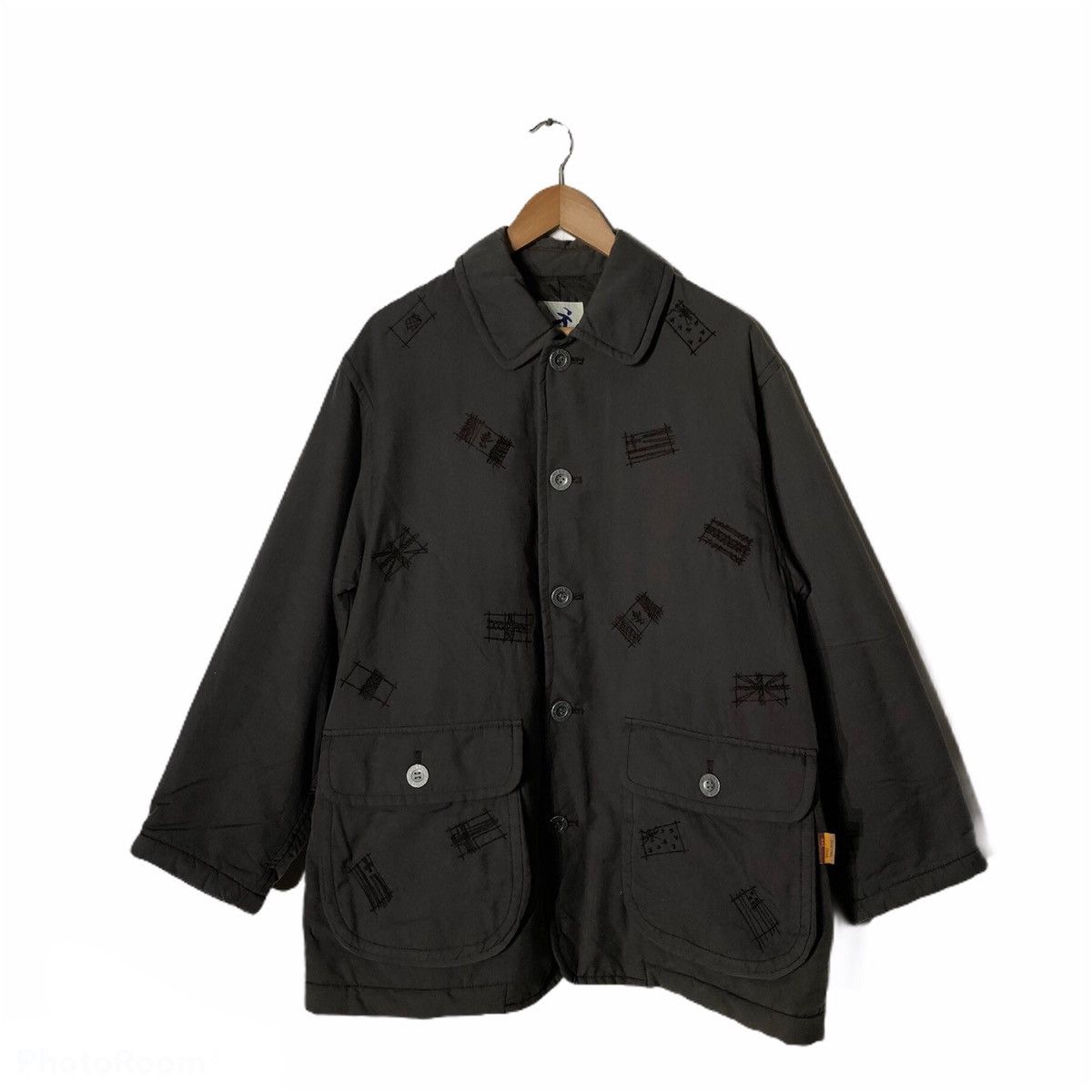 🔥90’s VINTAGE HIKORY CHORE JACKET HAI SPORTING GEAR