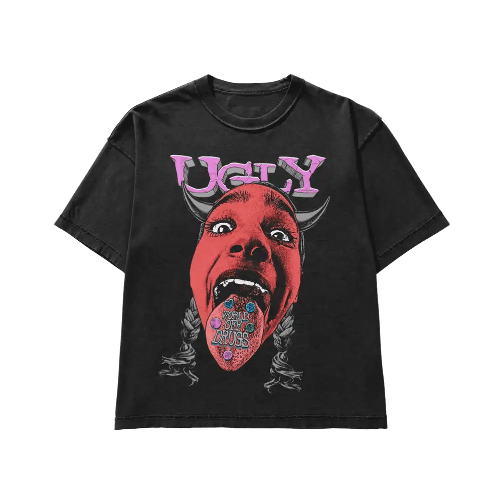 Japanese Brand Ugly Wrld The World Off Drug’s T-Shirt Size US L / EU 52-54 / 3 - 1 Thumbnail