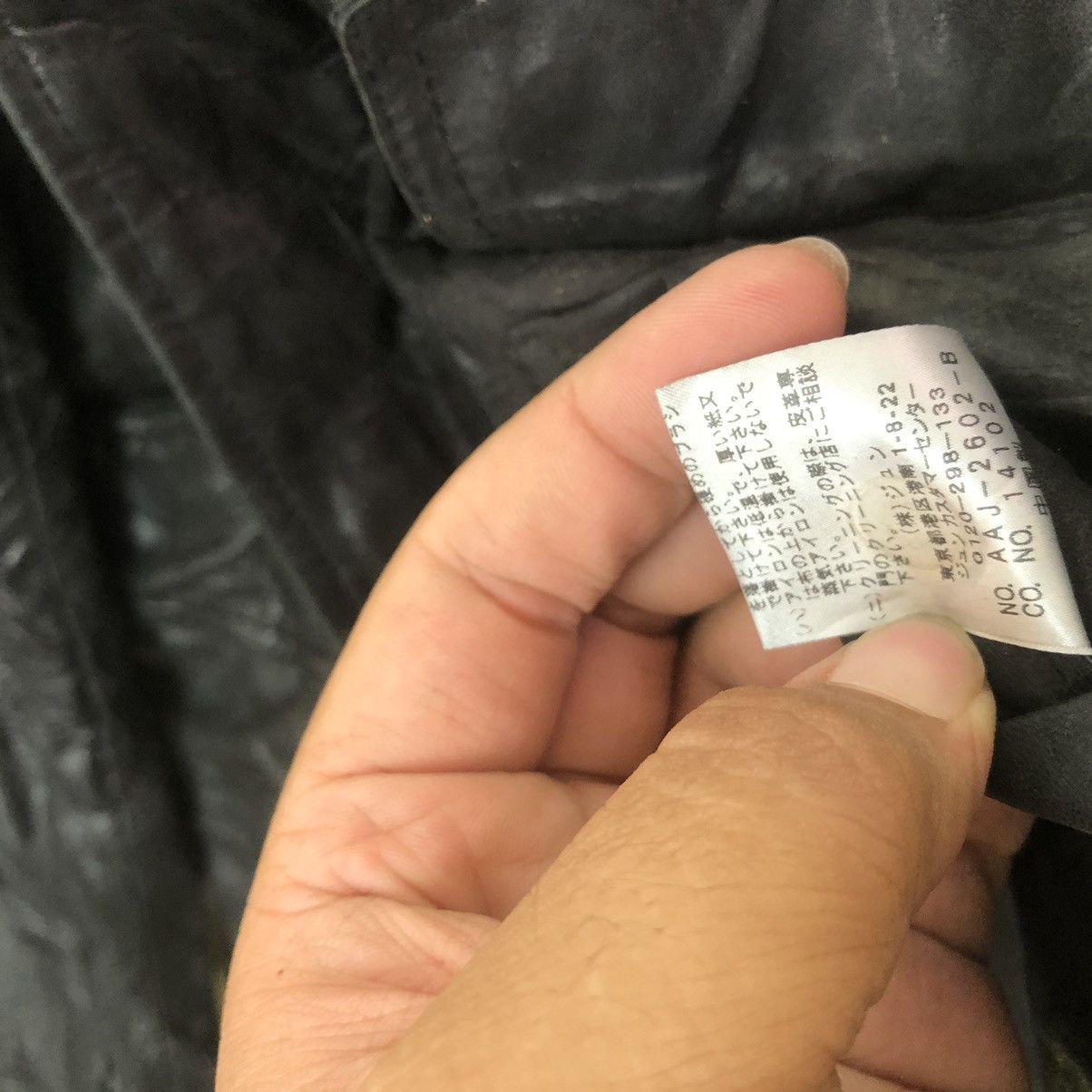 Japanese Brand Parachute Bike Leather Jacket Junmen Jline Size US L / EU 52-54 / 3 - 11 Thumbnail