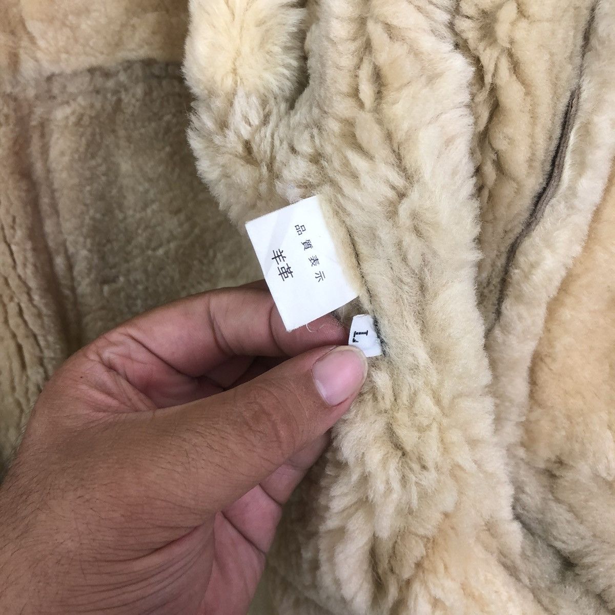 🔥 Vintage B-3 Genuine Leather Jacket Shearling Mink Fur