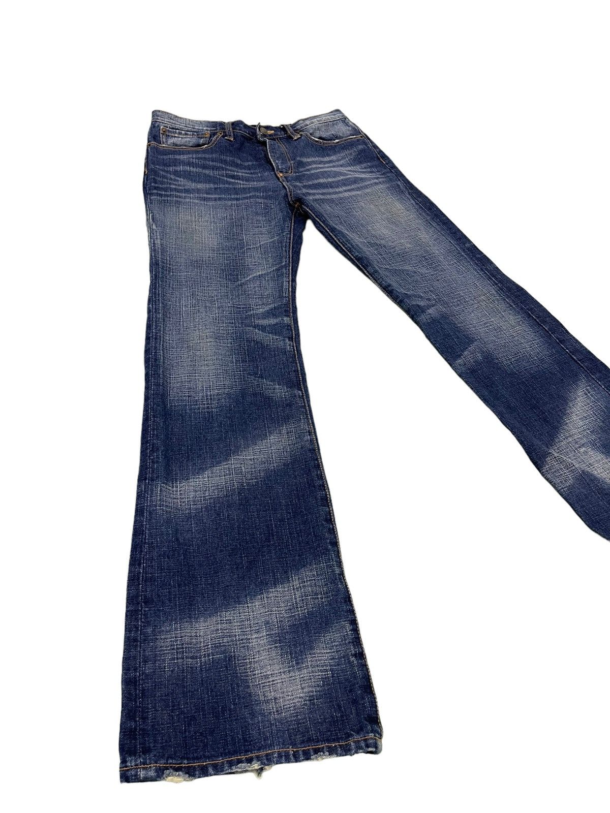 Flare Jeans The Exibitionist Faded Low Rise 4🟦2