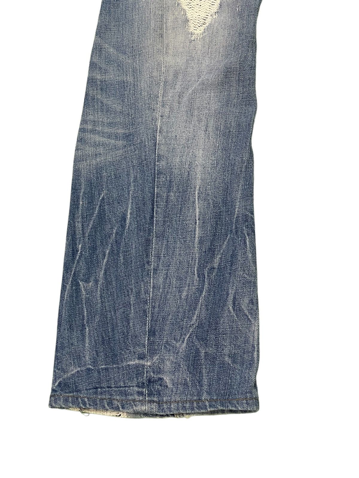 Japanese Brand Flare Jeans Nicole Club Curv Leg Distress Boot Cut 3🟦5 Size US 31 - 5 Thumbnail