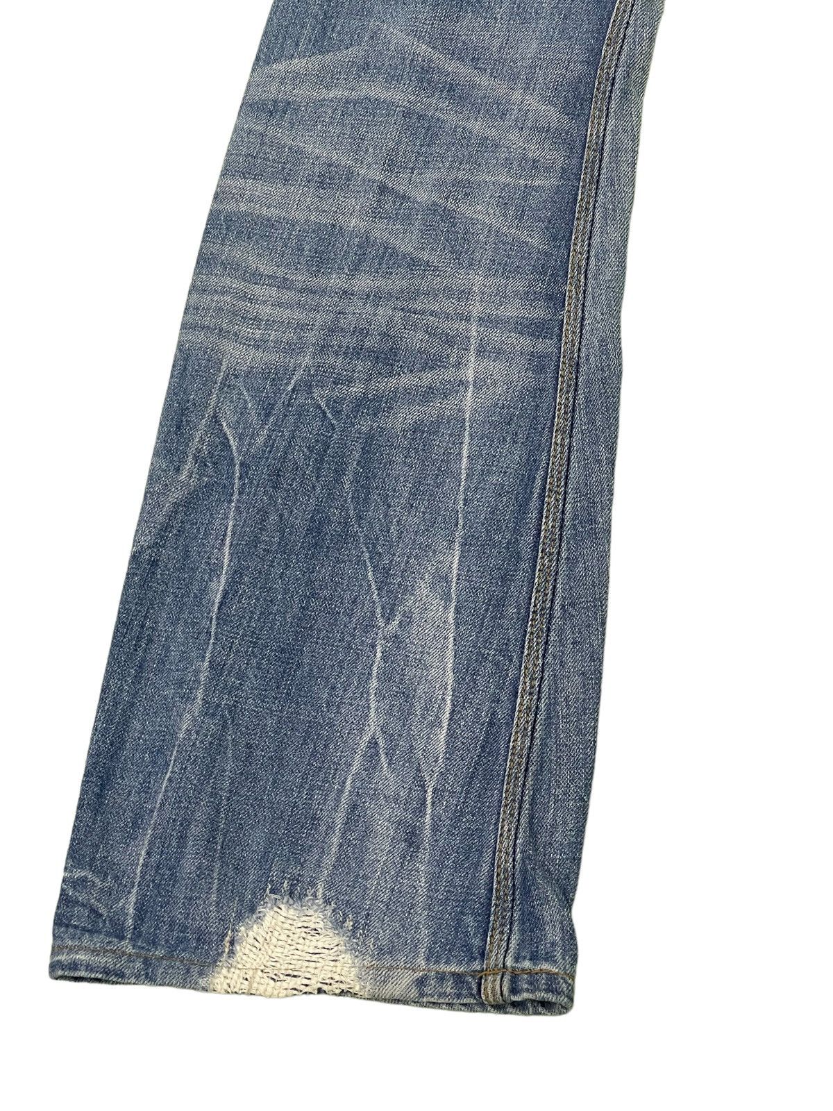 Japanese Brand Flare Jeans Nicole Club Curv Leg Distress Boot Cut 3🟦5 Size US 31 - 19 Thumbnail