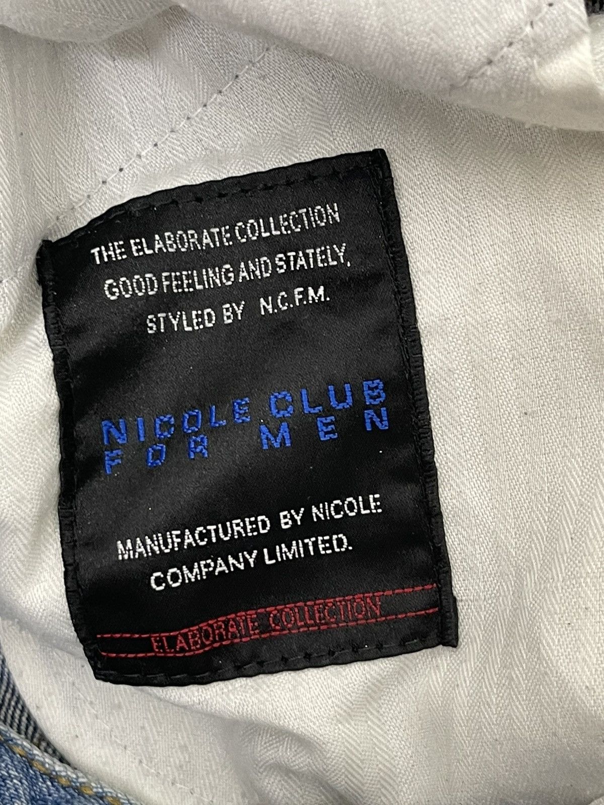 Japanese Brand Flare Jeans Nicole Club Curv Leg Distress Boot Cut 3🟦5 Size US 31 - 24 Thumbnail